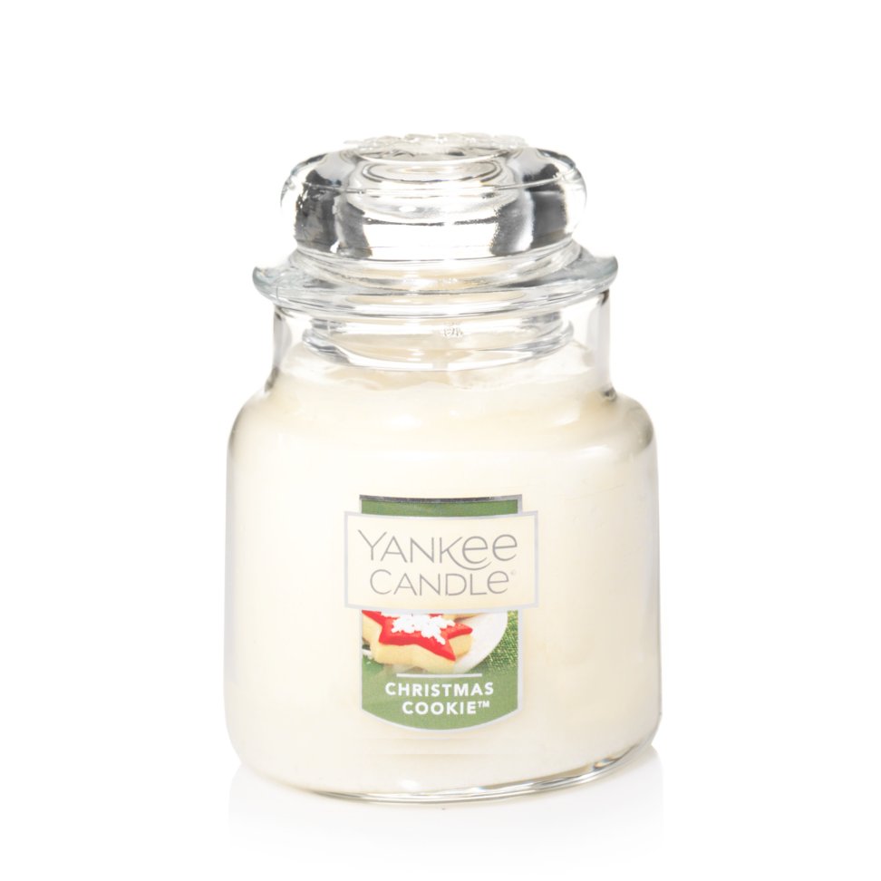 christmas cookie small jar candles
