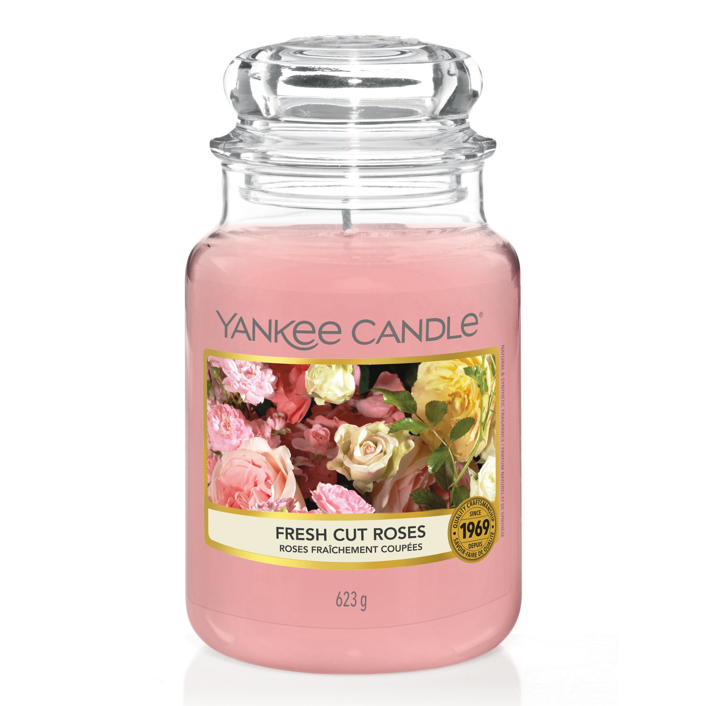 Yankee Candle :: Fresh Cut Roses - Signature Medium Jar 