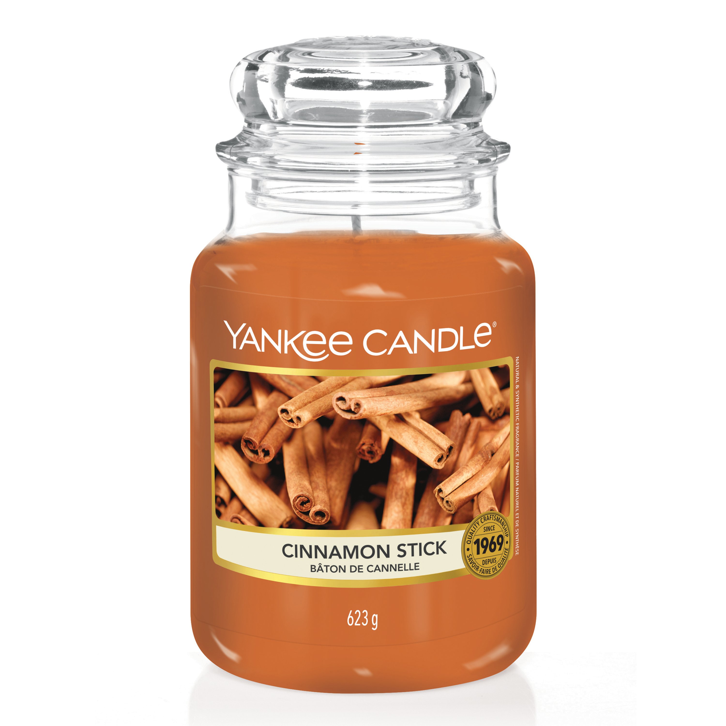 Yankee Candle Cinnamon Stick Duftkerze Mittleres Glas 411 g 