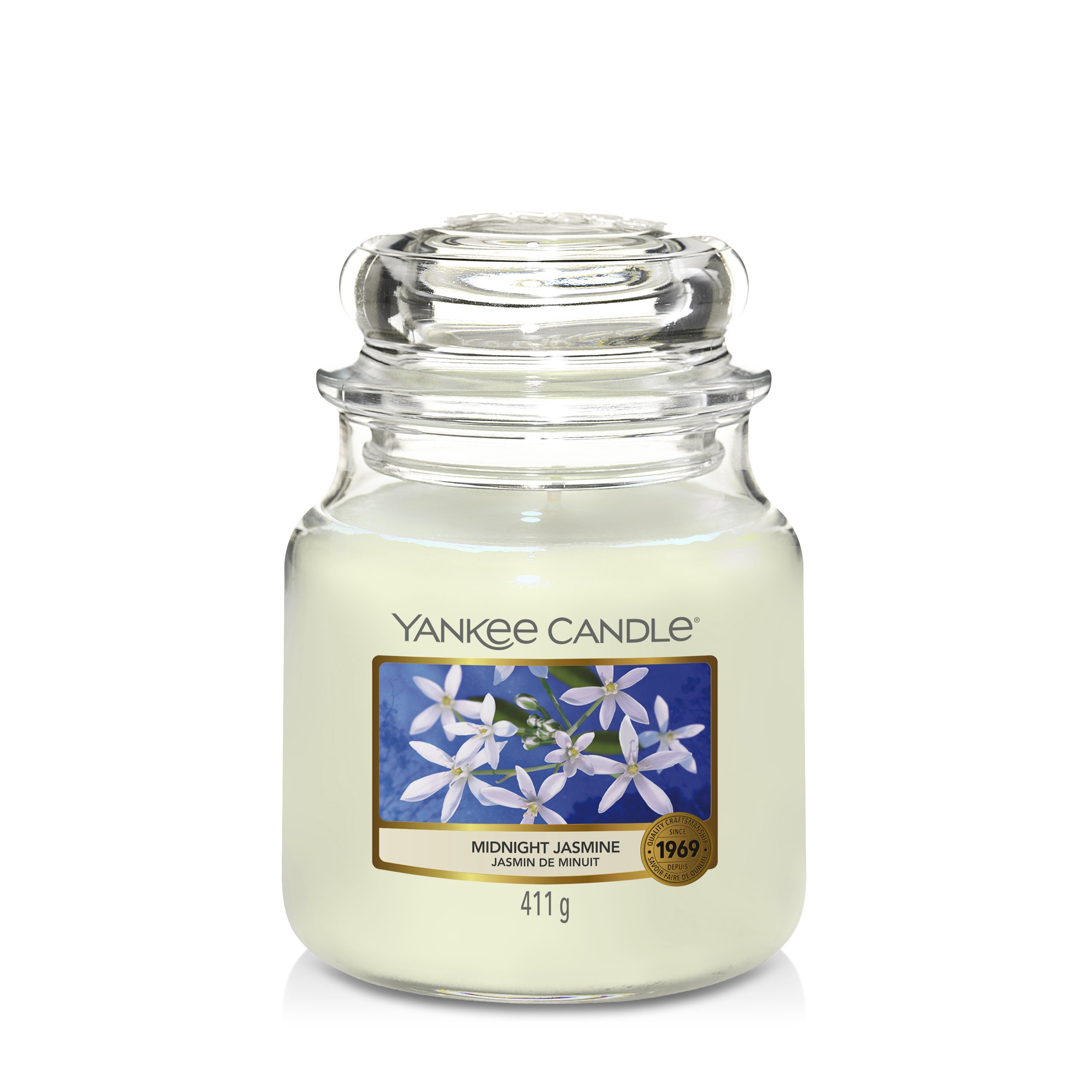 Midnight Jasmine Original Medium Jar Candle - Original Medium Jar Candles |  Yankee Candle