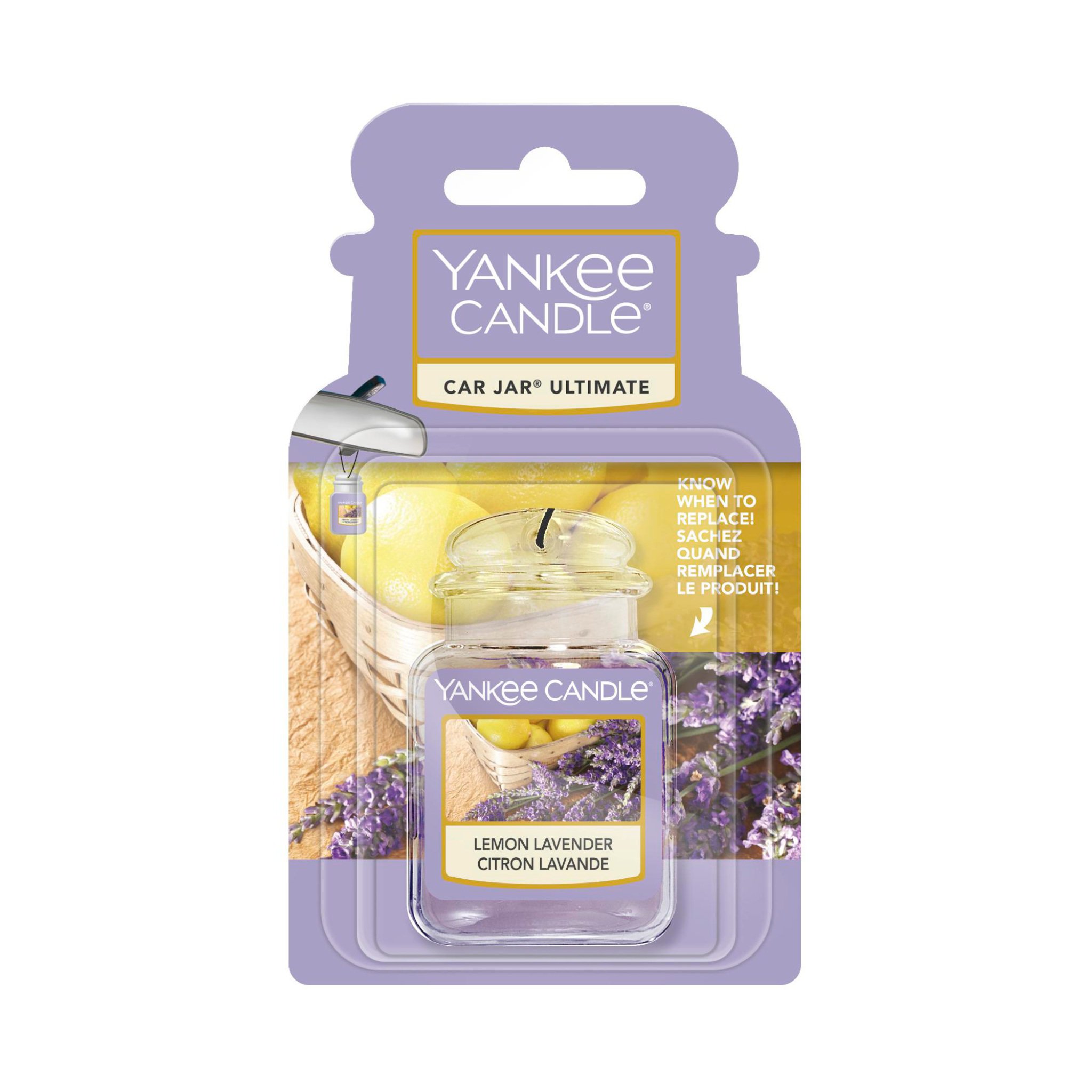 Lemon Lavender Car Jar® Ultimate Auto Lufterfrischer - Car Jar