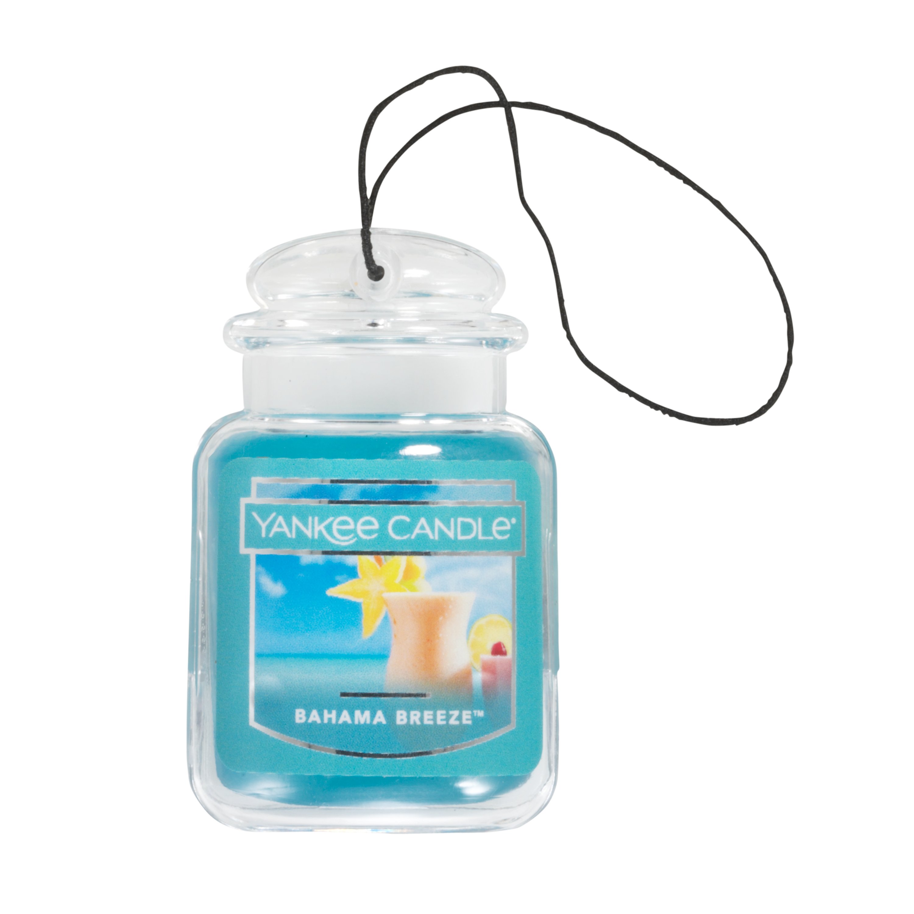 Yankee Candle Car Air Fresheners, Hanging Car Jar® Ultimate 3-Pack,  Neutralizes Odors Up To 30 Days, Includes: 1 Bahama Breeze, 1 Black  Coconut, and 1