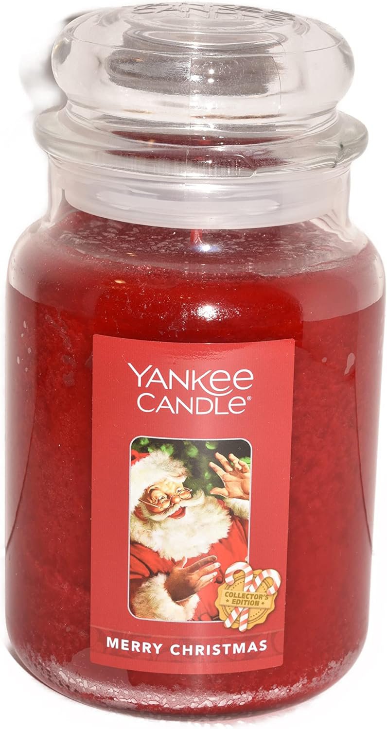 Yankee Candles - CHRISTMAS SCENTS - Medium/Large Jar - Up To 150 Hour Burn  Time