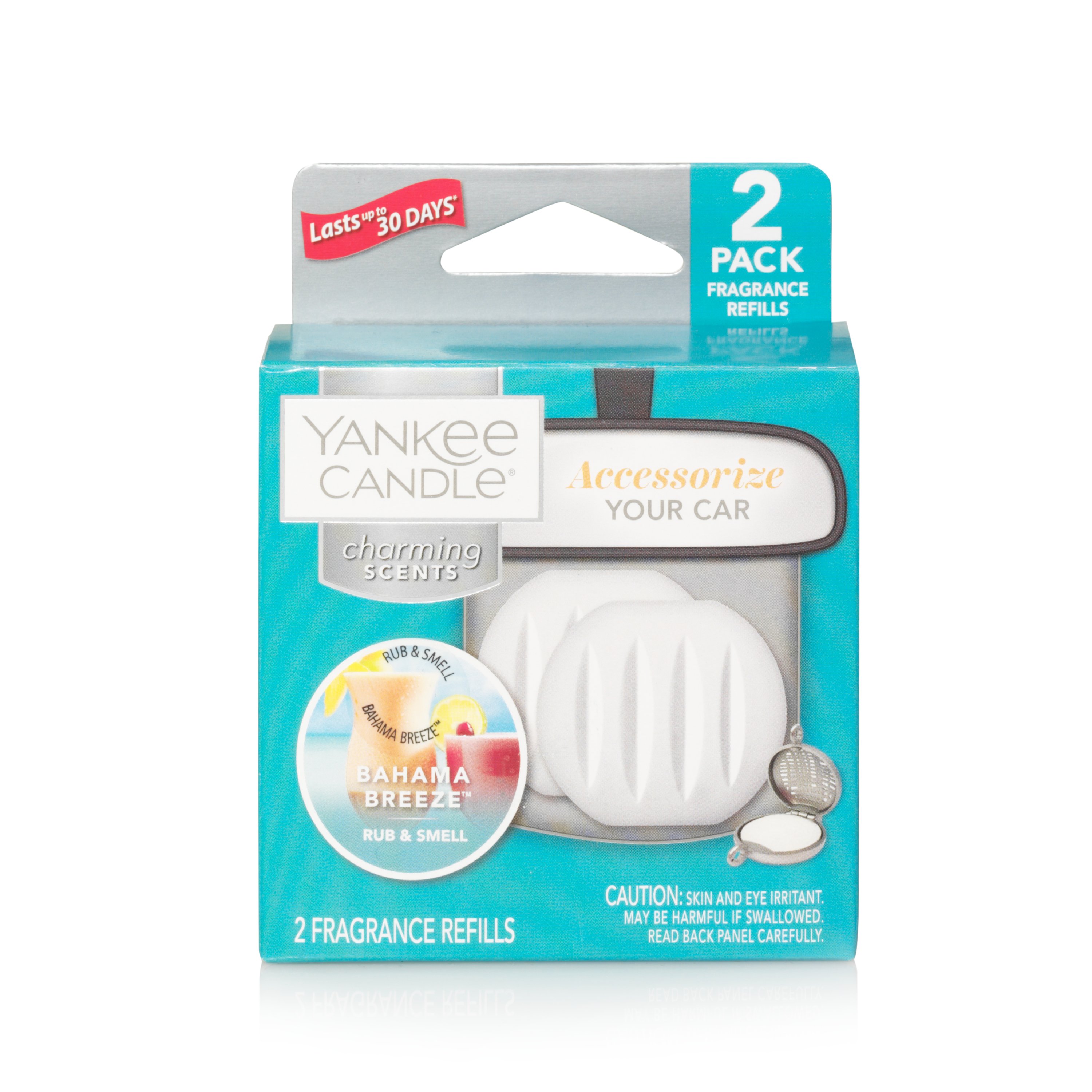 YANKEE CANDLE COMPANY AUTO AIR FRESHENER BAHAMA BREEZE SCENT for sale  online