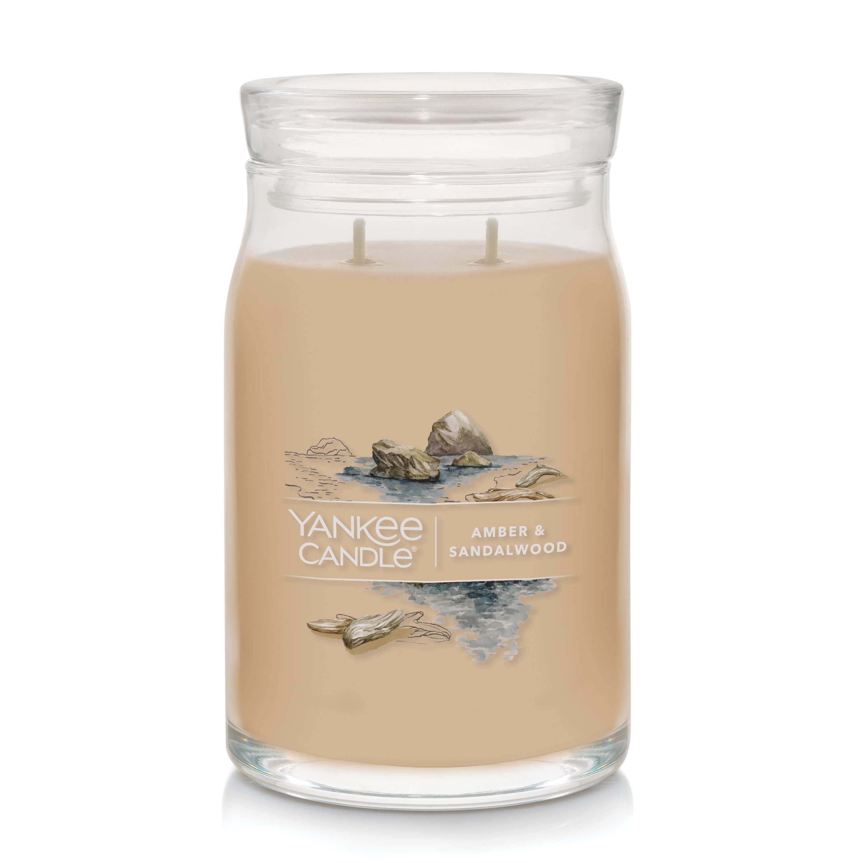 Yankee Candle Candle, Amber & Sandalwood - 1 candle, 20 oz