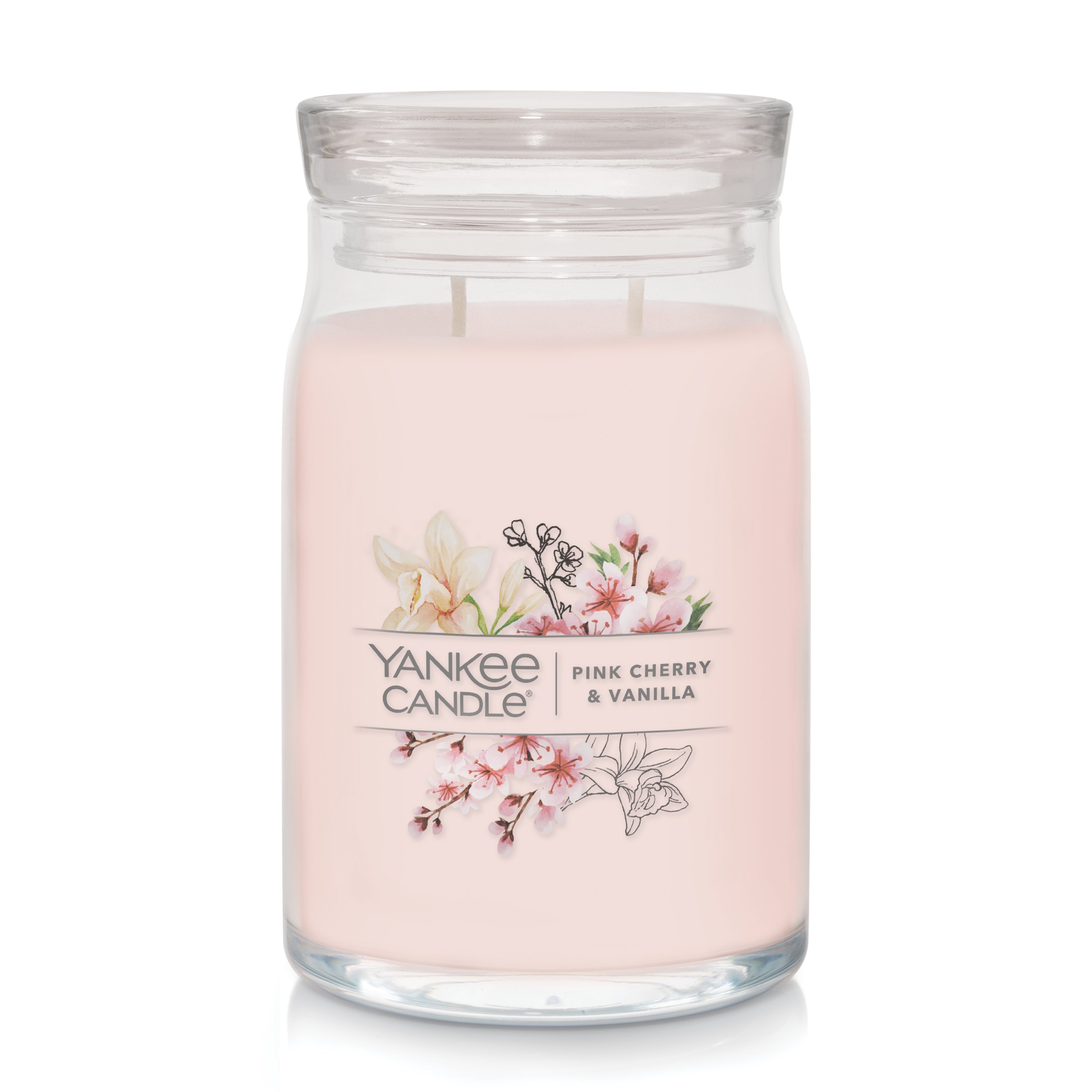 Yankee Candle Candle, Pink Cherry & Vanilla - 1 candle, 20 oz