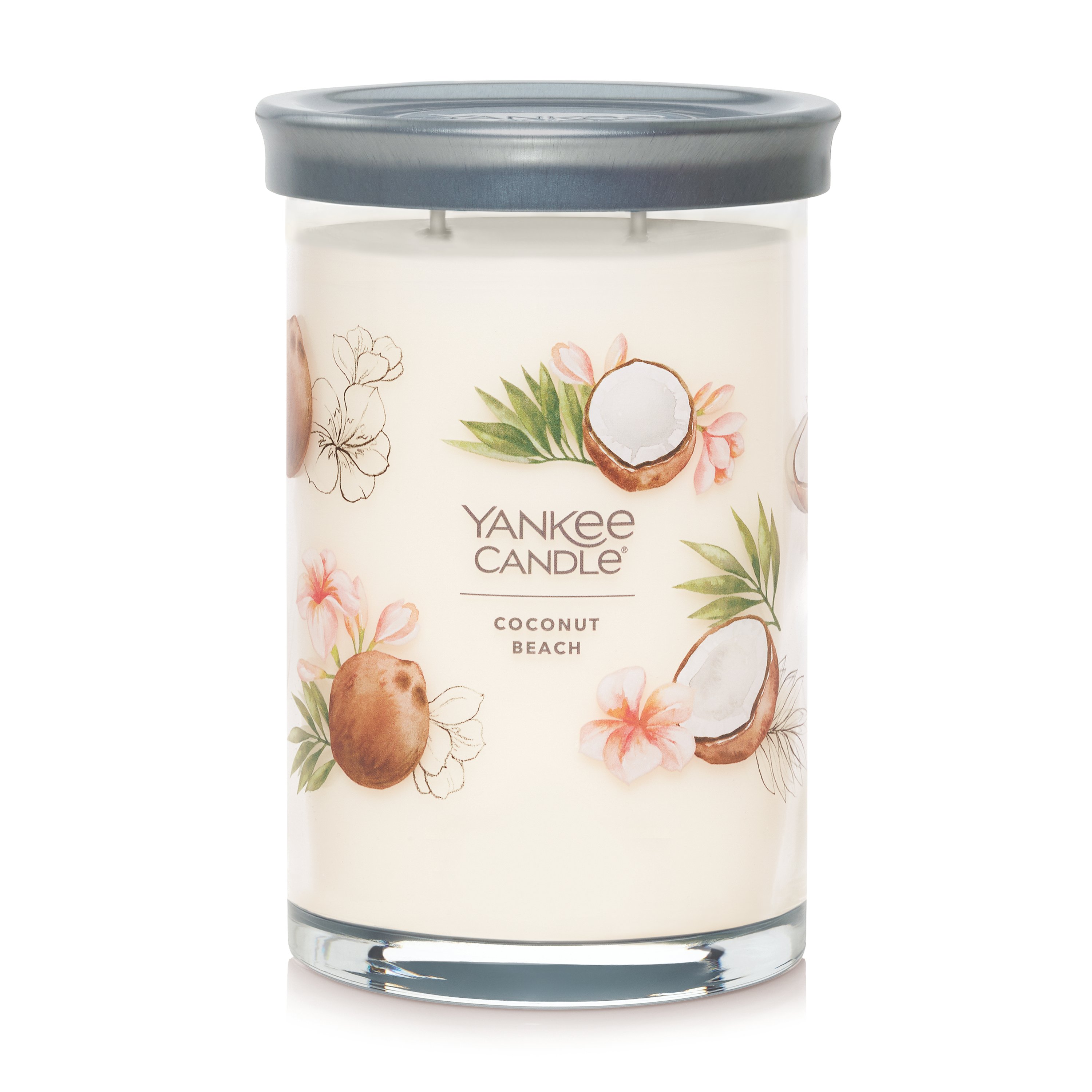 Coconut Beach Candela tumbler grande Signature - Candele grandi