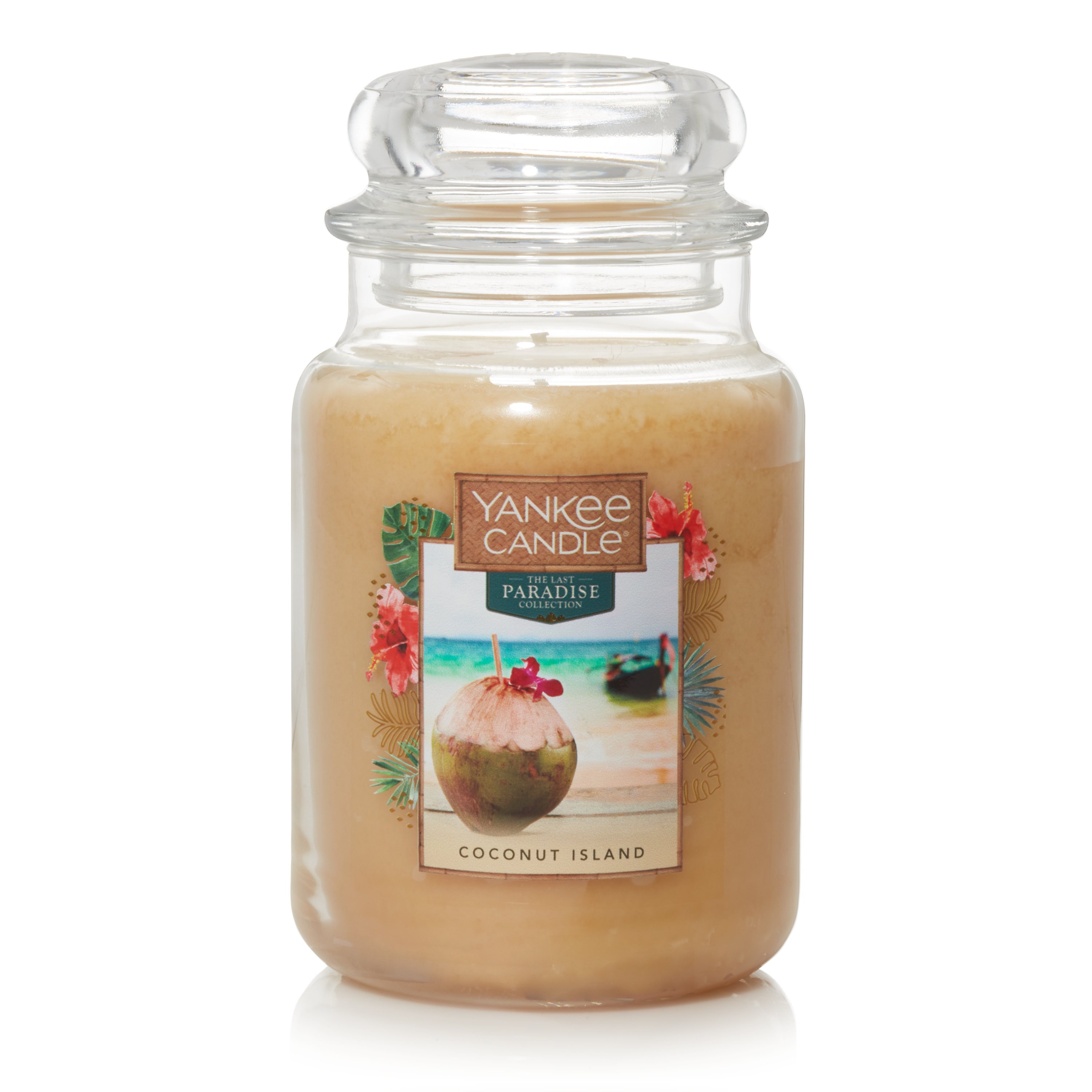 Coconut Island Original Large Jar Candles - Large Jar Candles