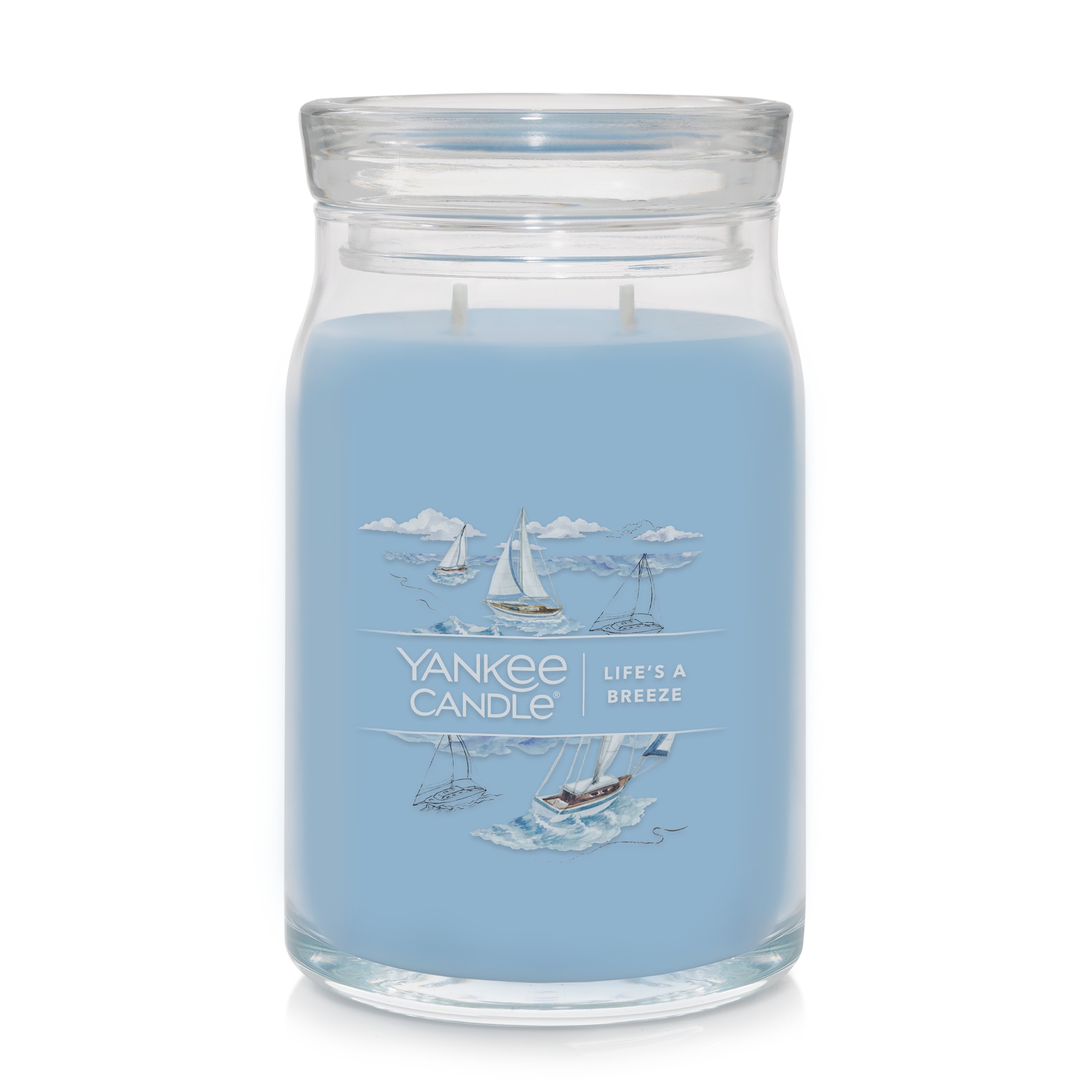 Life's A Breeze Signature Large Jar Candle - Signature Large Jar Candles