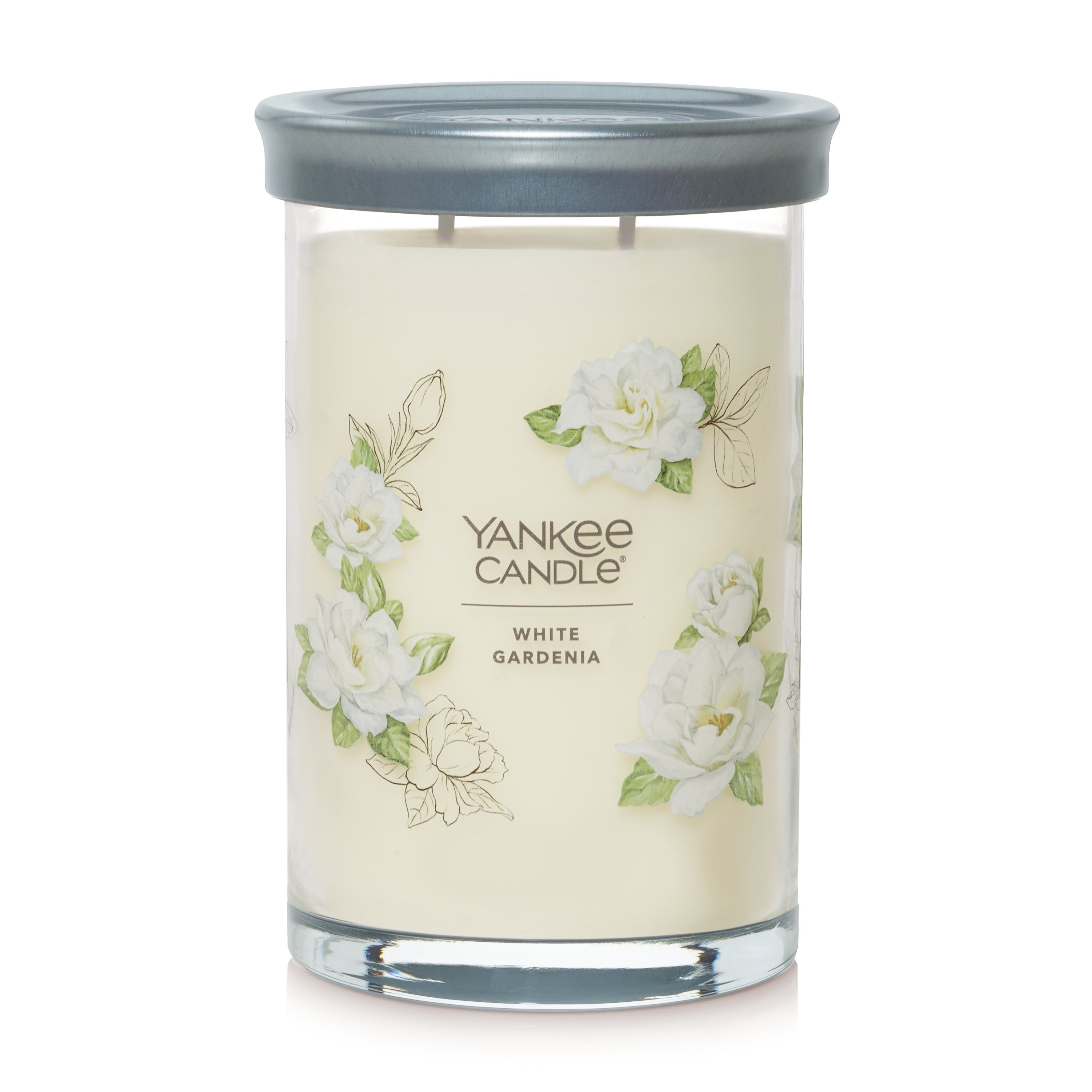 White Gardenia Signature Large Tumbler Candle Signature Large Tumbler Candles Yankee Candle