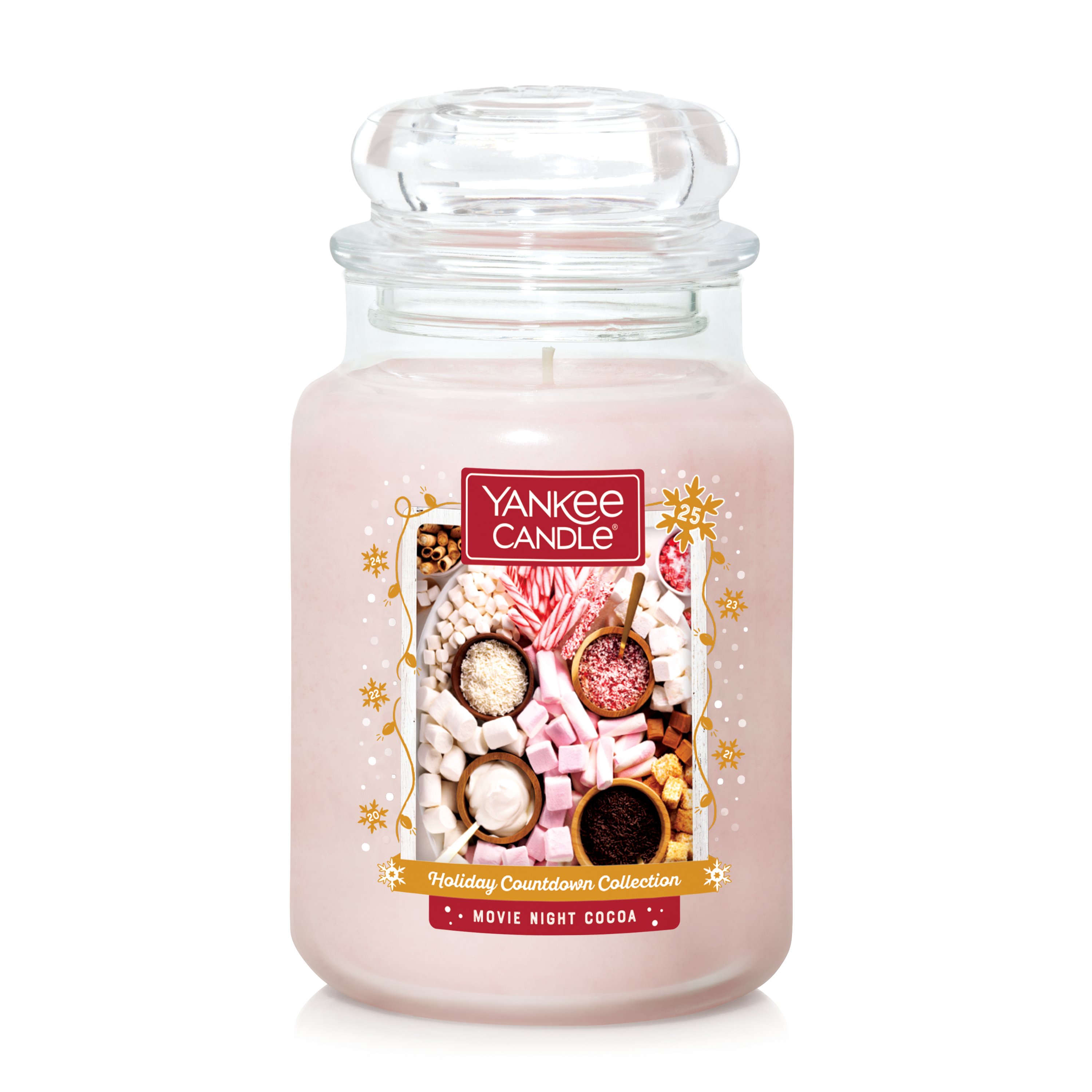 Scented Candle in Jar Christmas Cocoa Yankee Candle Christmas Eve Cocoa