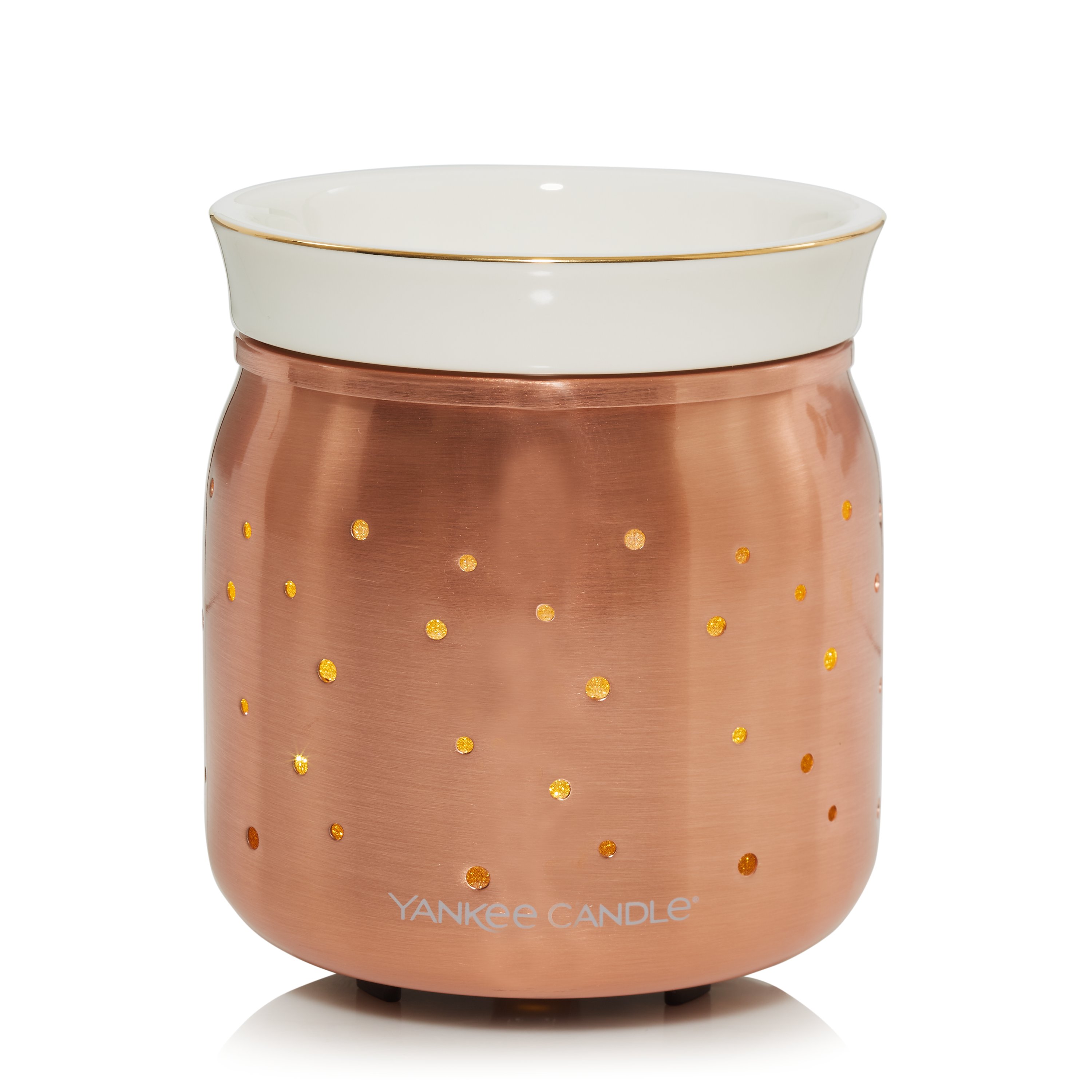 Rose Gold & Grey Ceramic Electric Wax Melter & Warmer