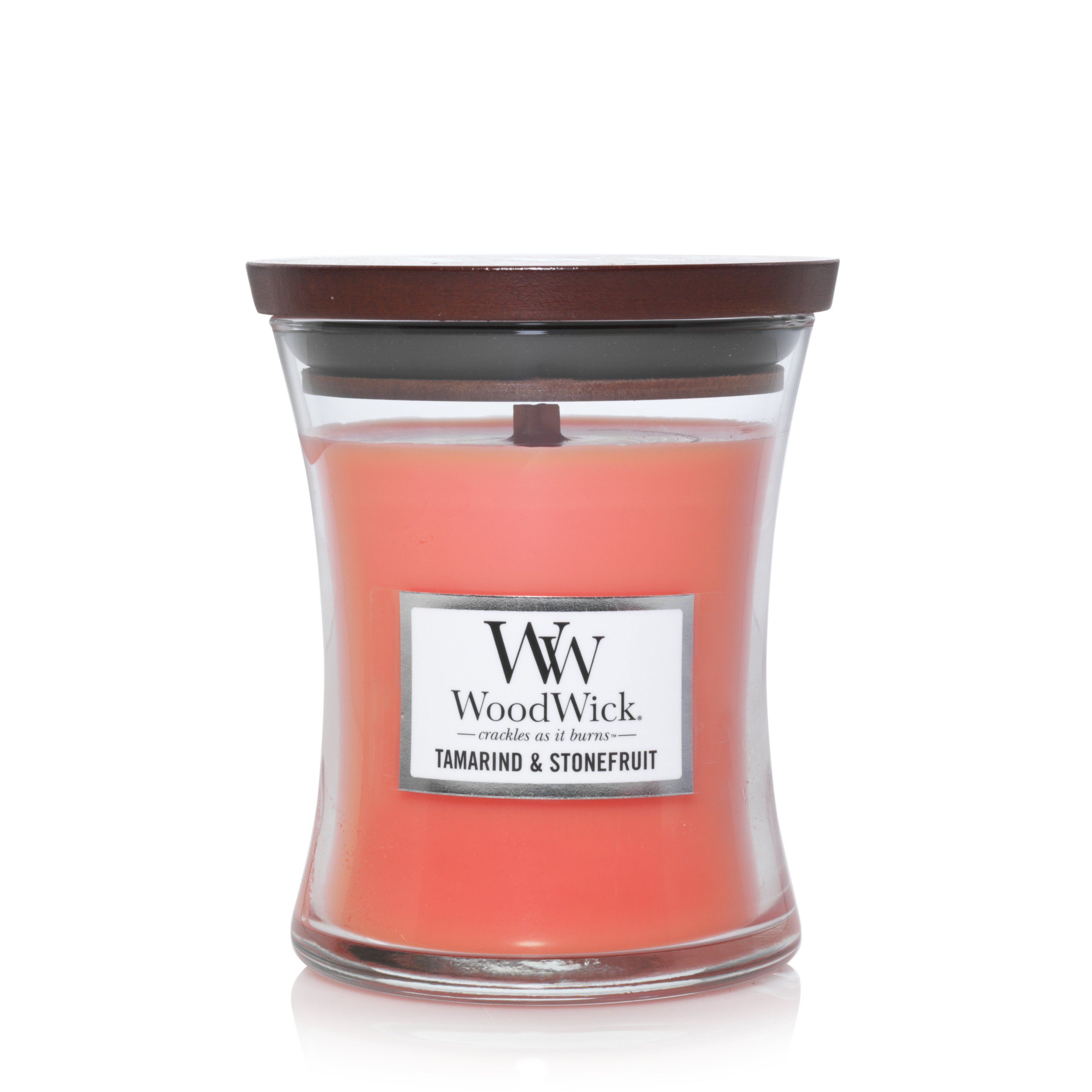 CHERRY BARK WoodWick 10oz Scented Jar Candle Burns 100 Hours 