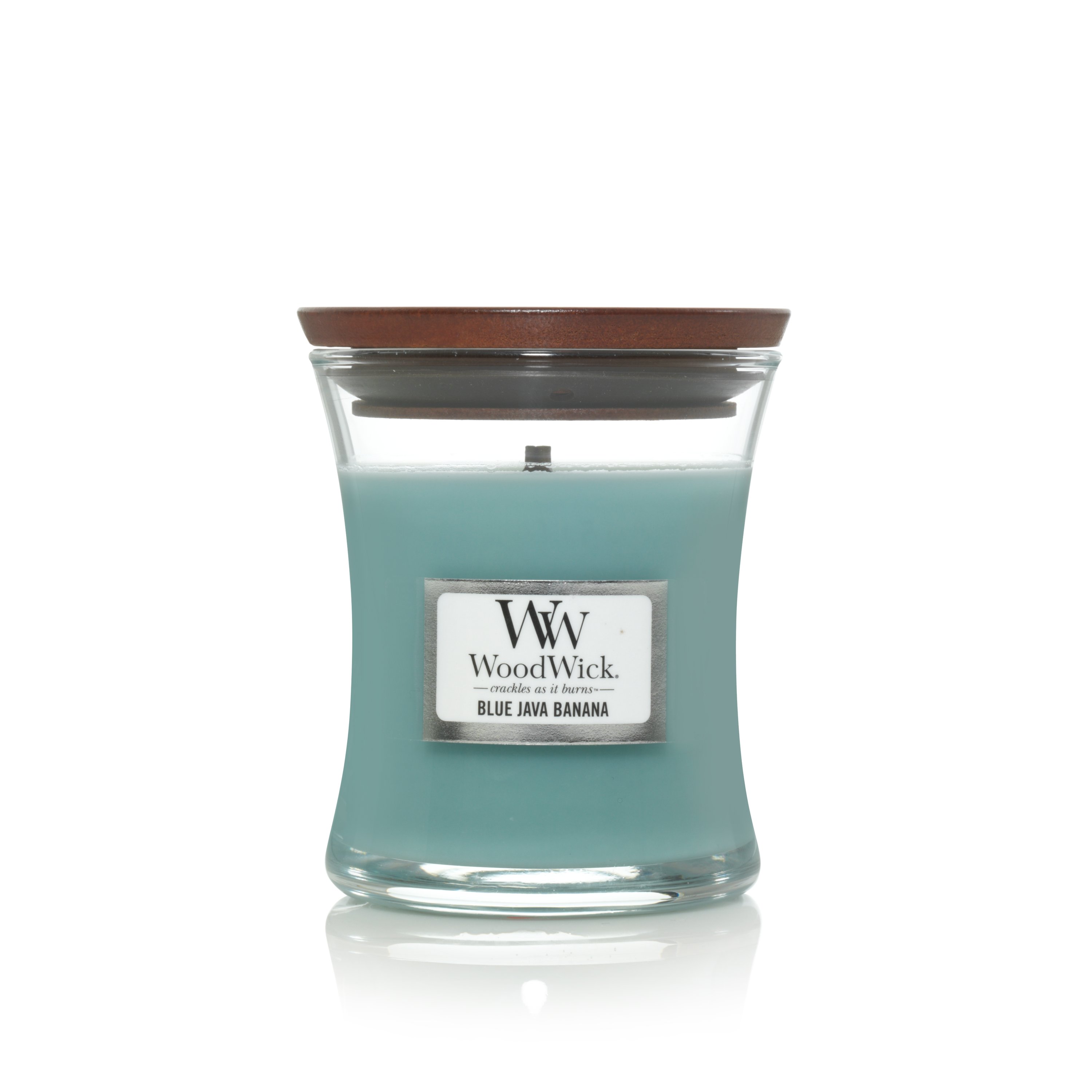 WoodWick Blue Java Banana Medium Hourglass Candle 