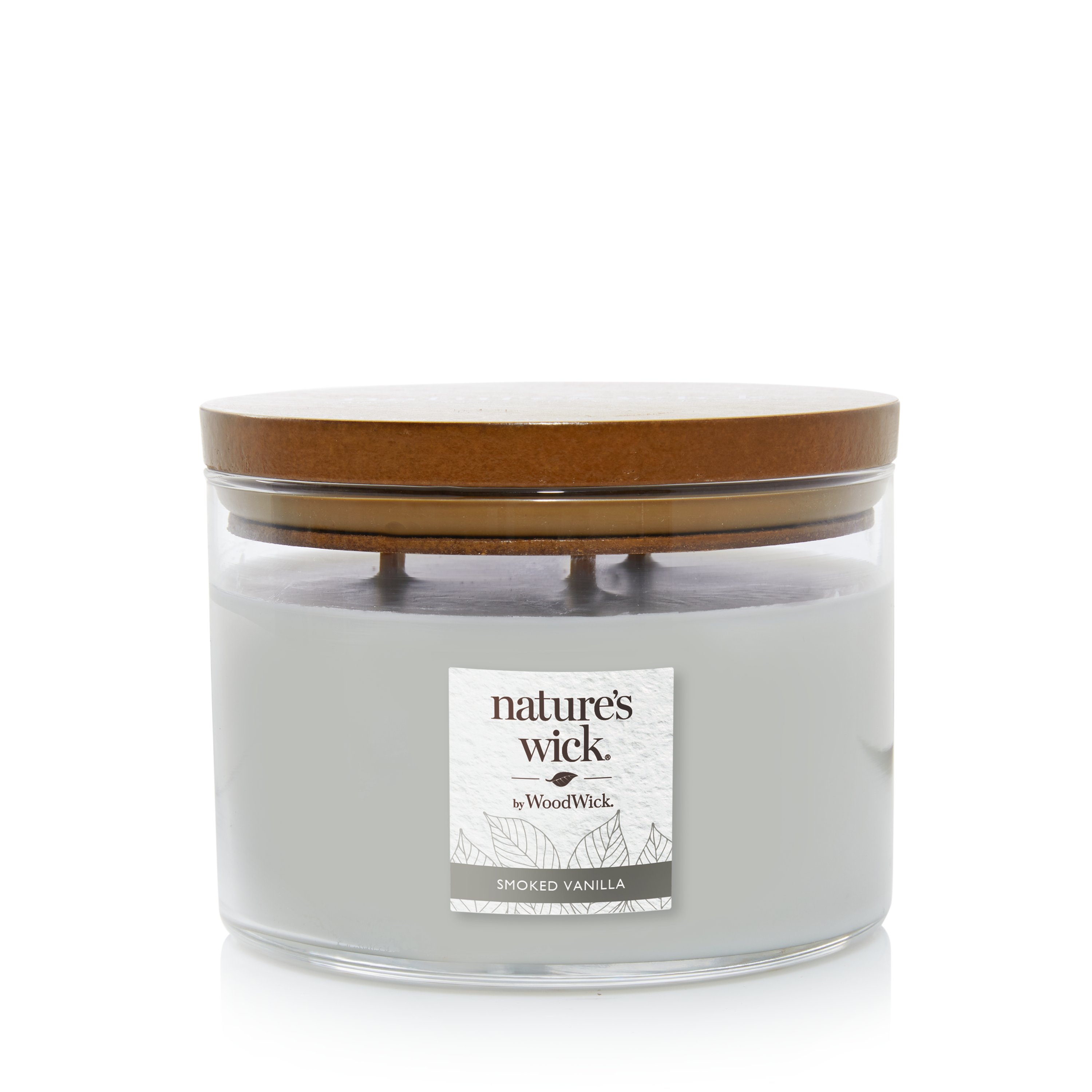 WoodWick® Nature's Wick® Smoked Vanilla Jar Candle, 1 ct - Gerbes