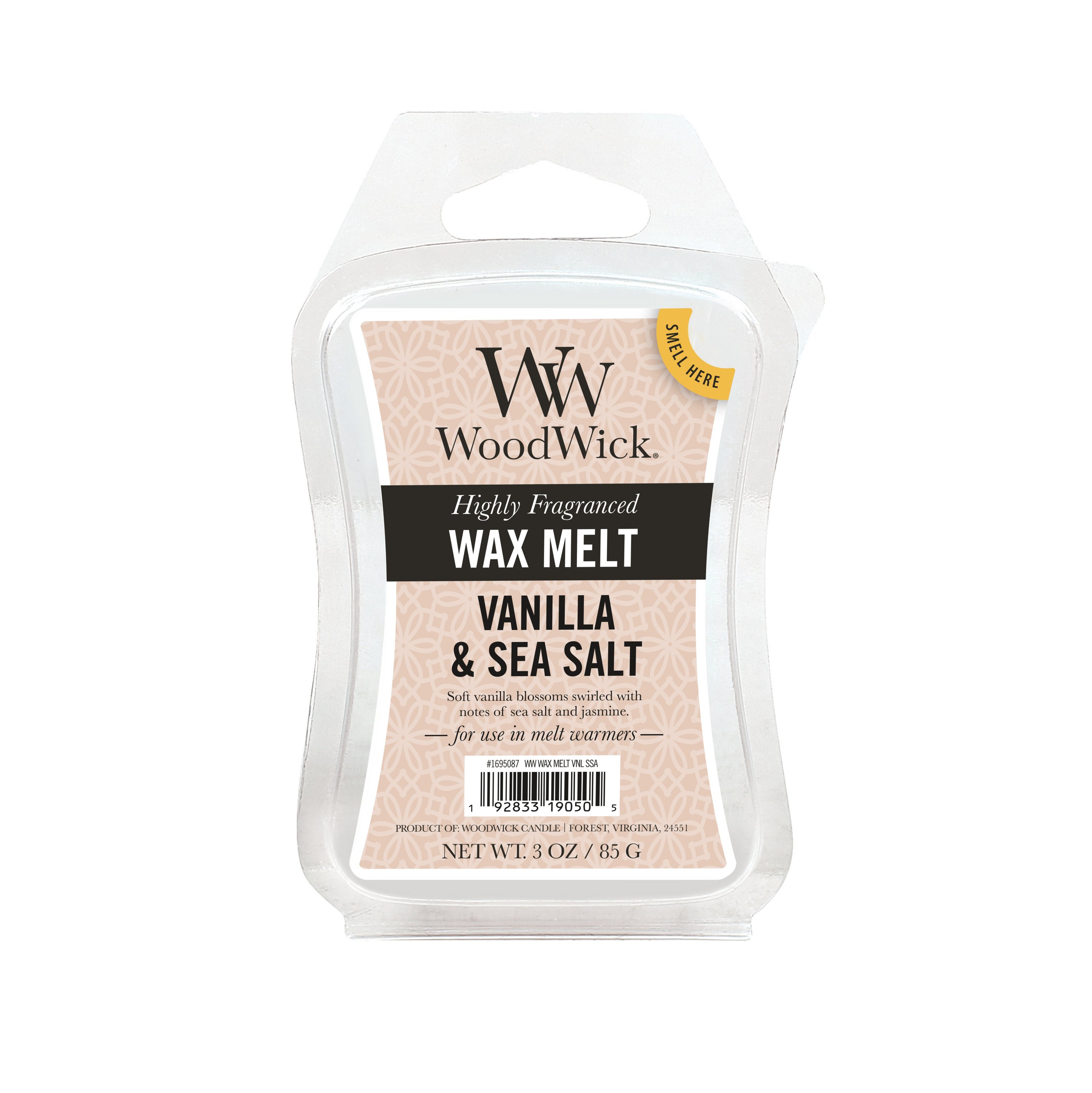 Vanilla Sea Salt Scented Wax Melt (2.5 oz)