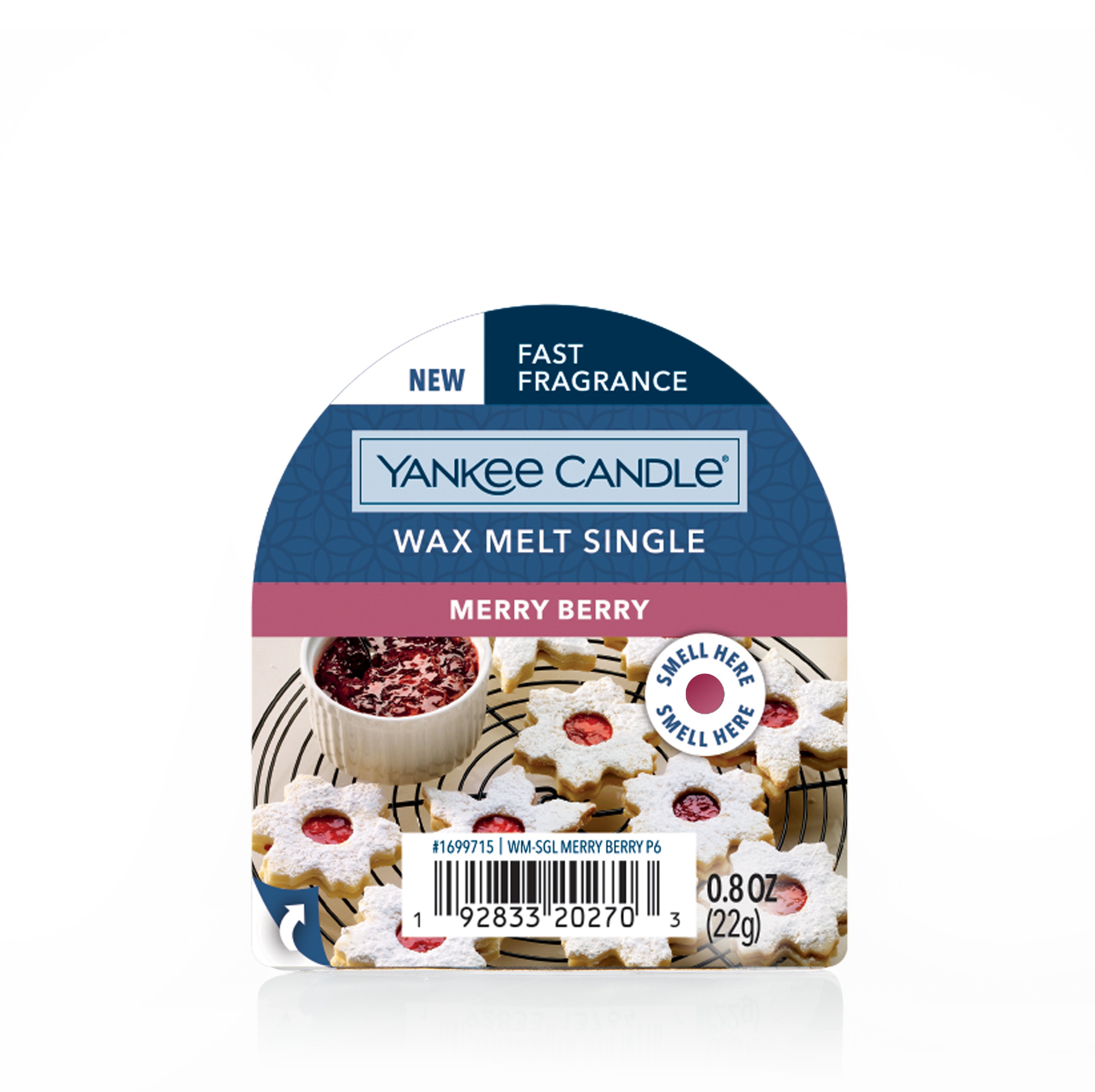 Merry Berry Wax Melt Single - Home Fragrance