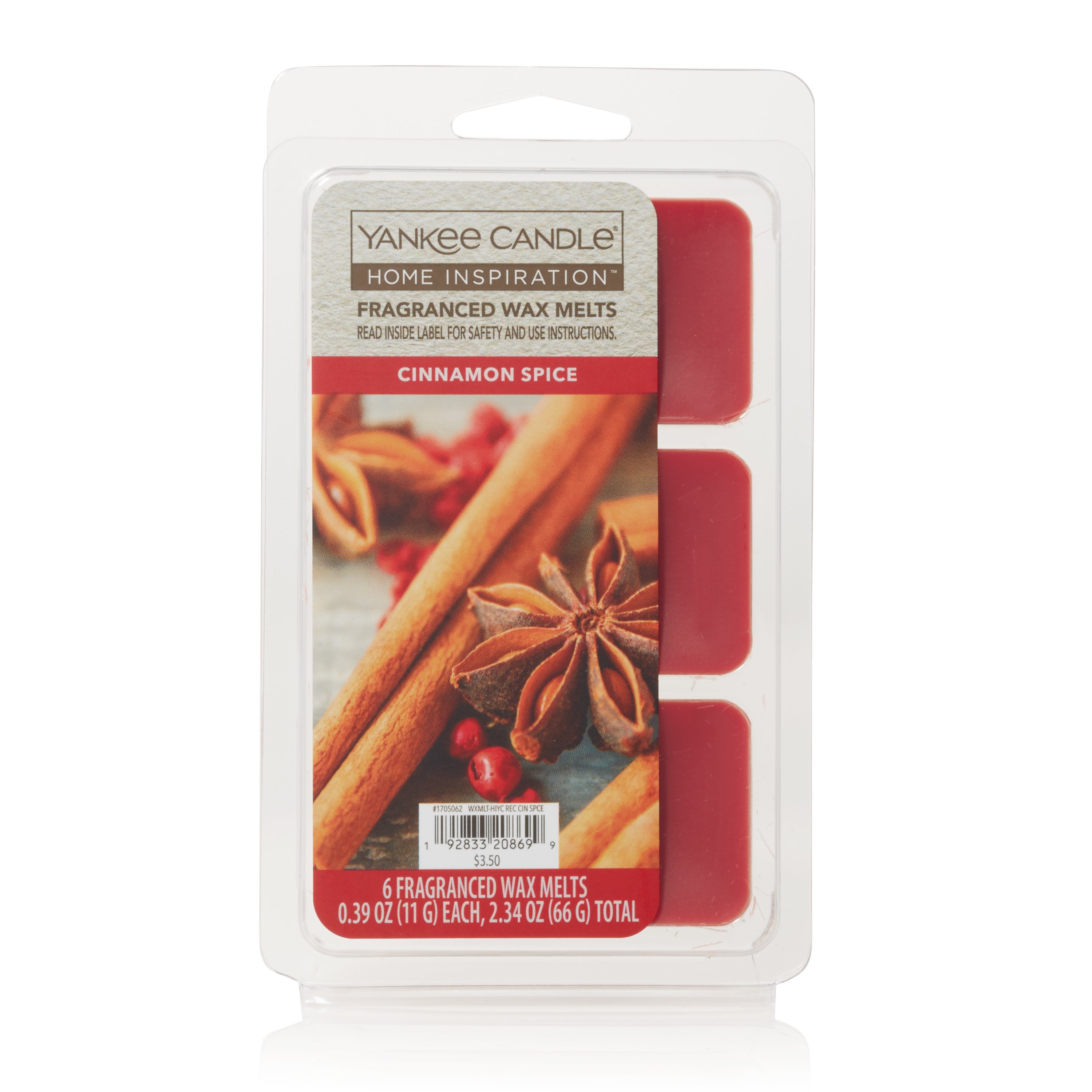 Cinnamon Spice Home Inspiration Wax Melts 6-Pack - Wax Melts 6-Packs