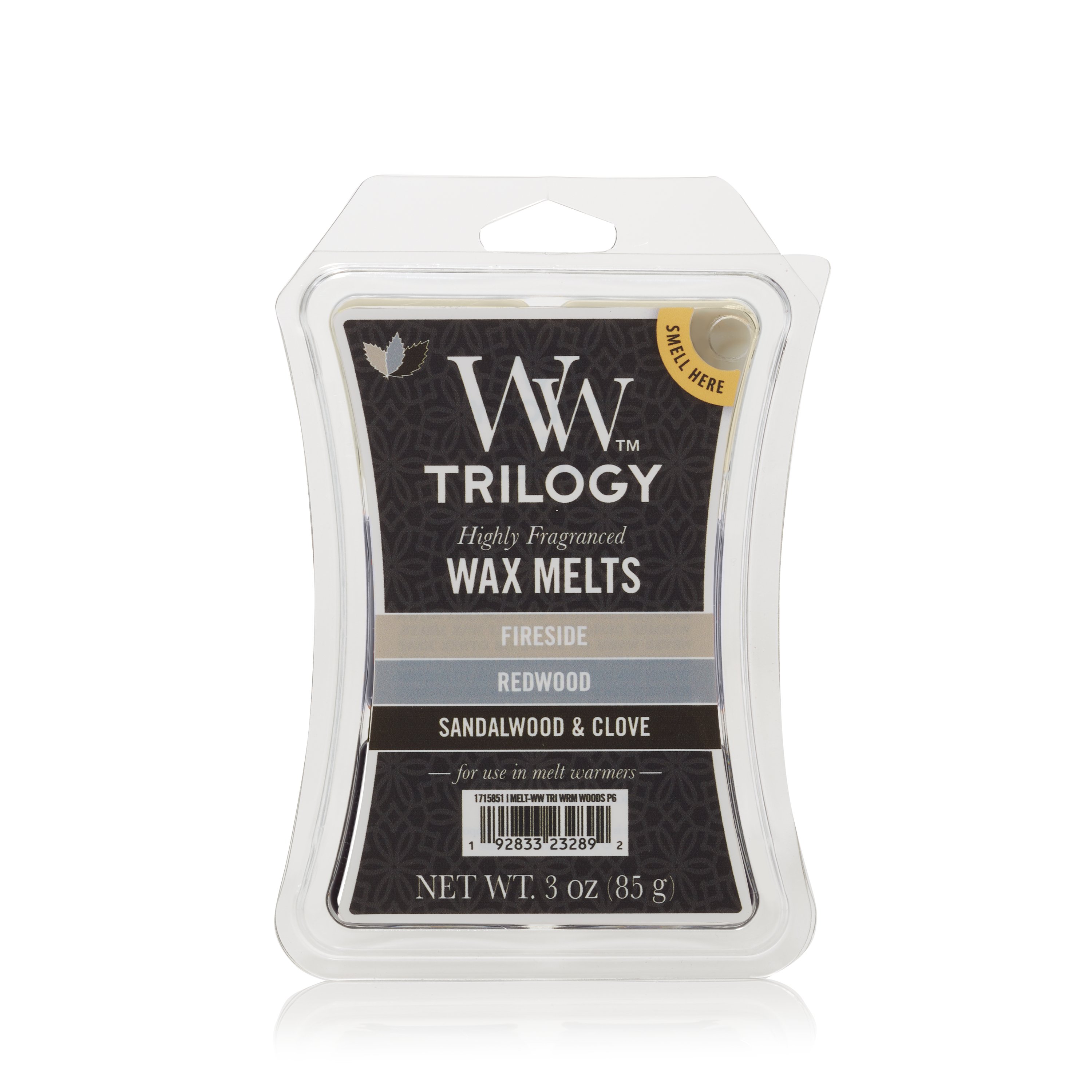 Warm Woods Trilogy WoodWick® Wax Melts Trilogy 6-Packs - Wax Melts