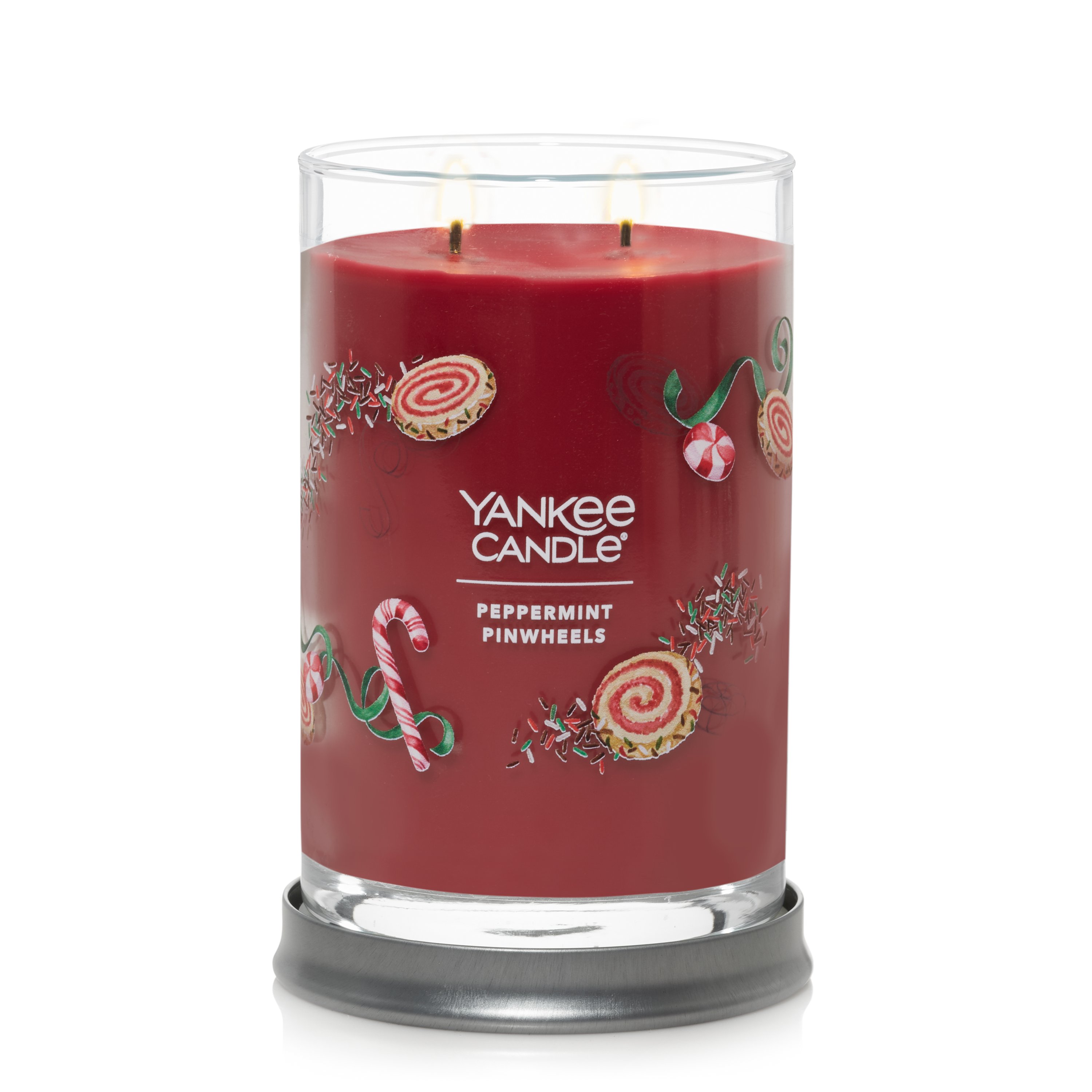 Yankee Candle Signature Scented Candle | Peppermint Pinwheels Large Tumbler  Candle with Double Wicks | Soy Wax Blend Long Burning Candle | Perfect