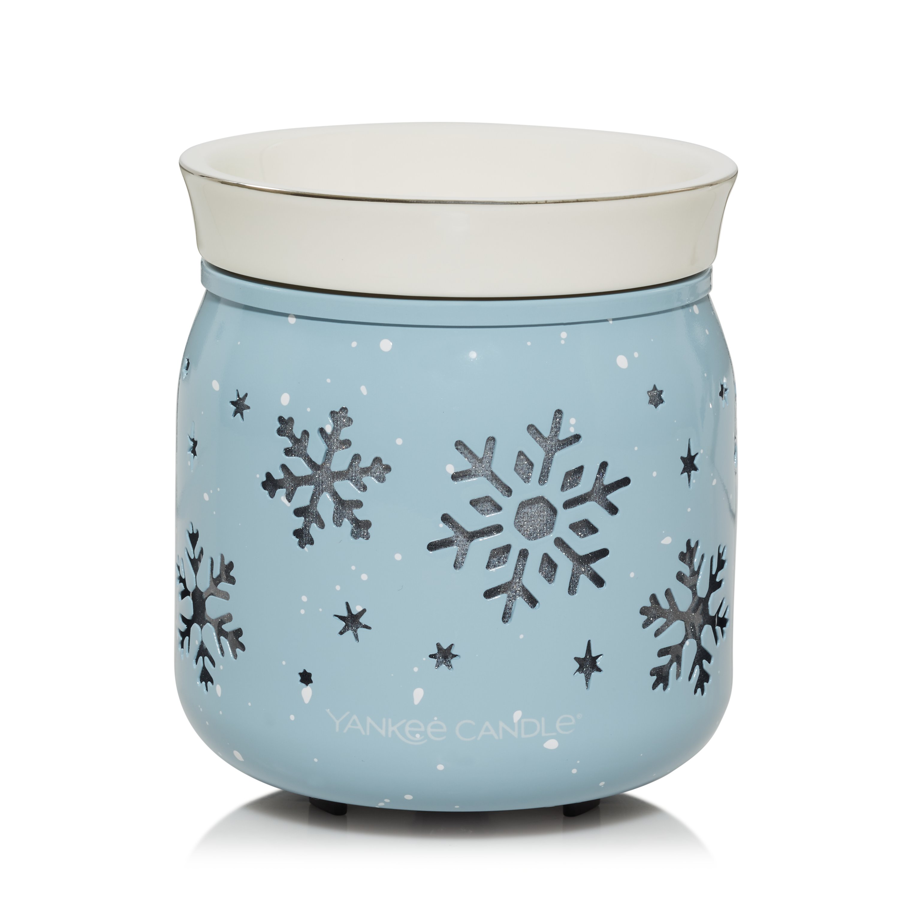 Glimmer Candle & Wax Melt Warmer in Snowy