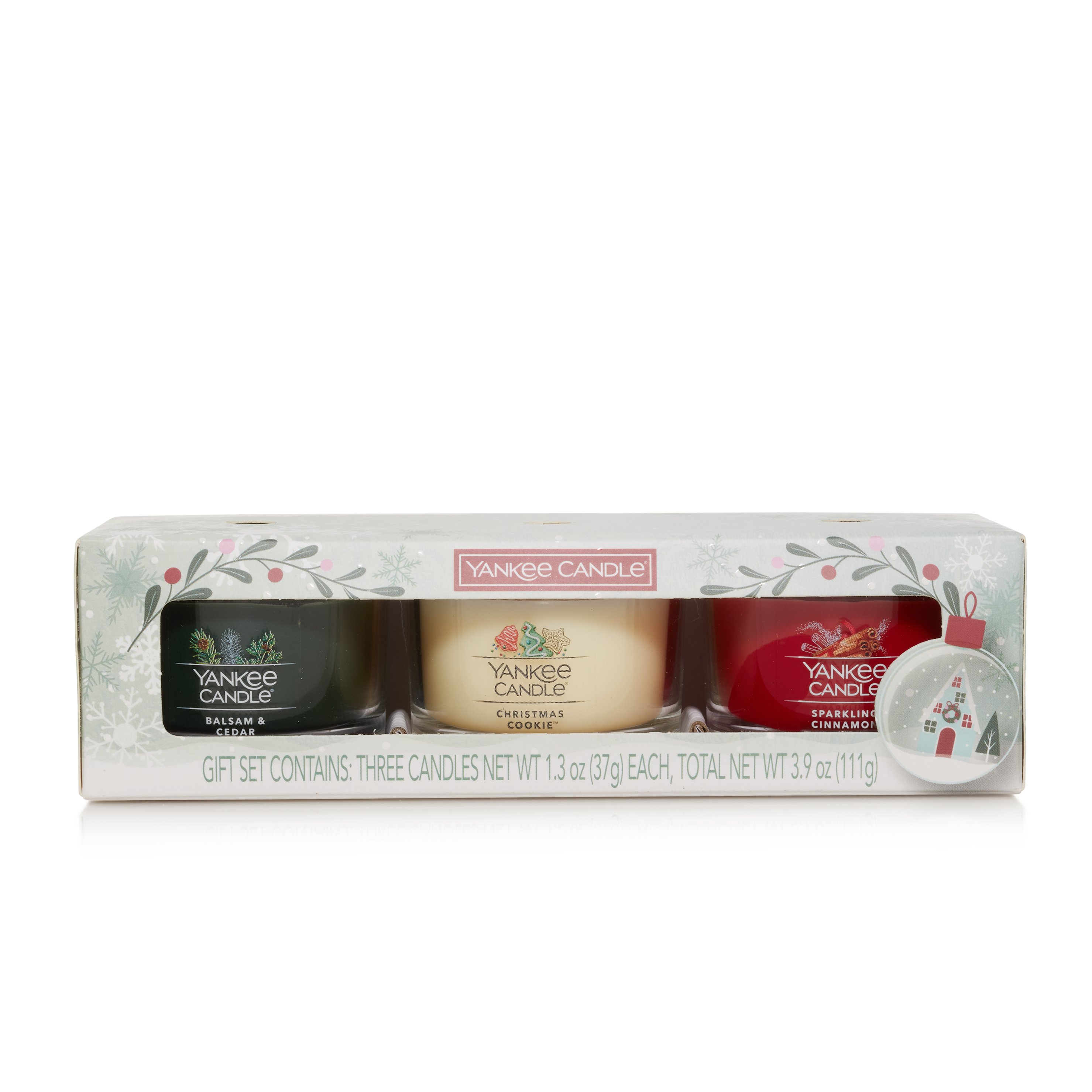 Balsam & Cedar / Christmas Cookie™ / Sparkling Cinnamon Yankee Candle®  Minis - Yankee Candle Minis 3-Packs