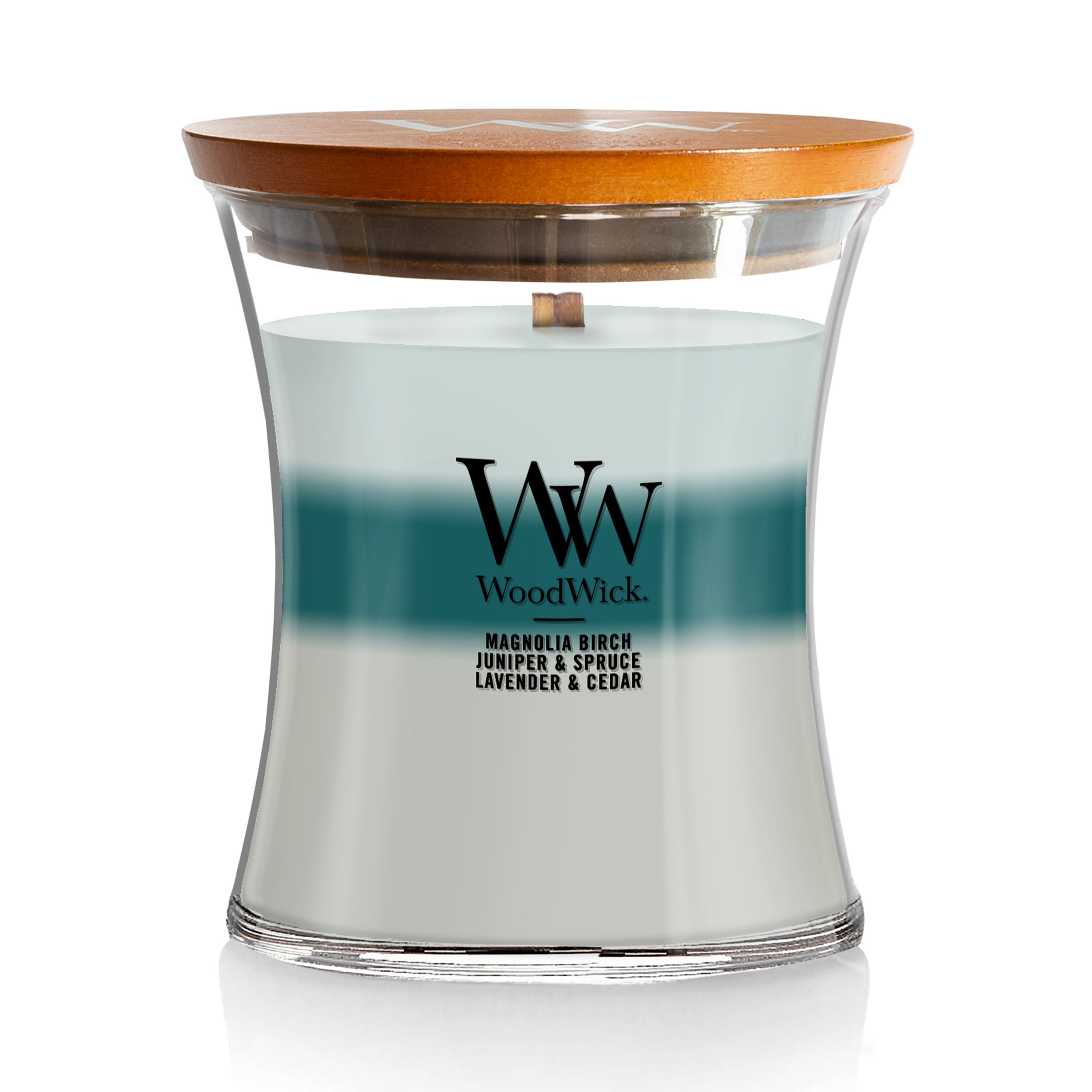 Icy Woodland Trilogy WoodWick® Medium Hourglass Trilogy Candle