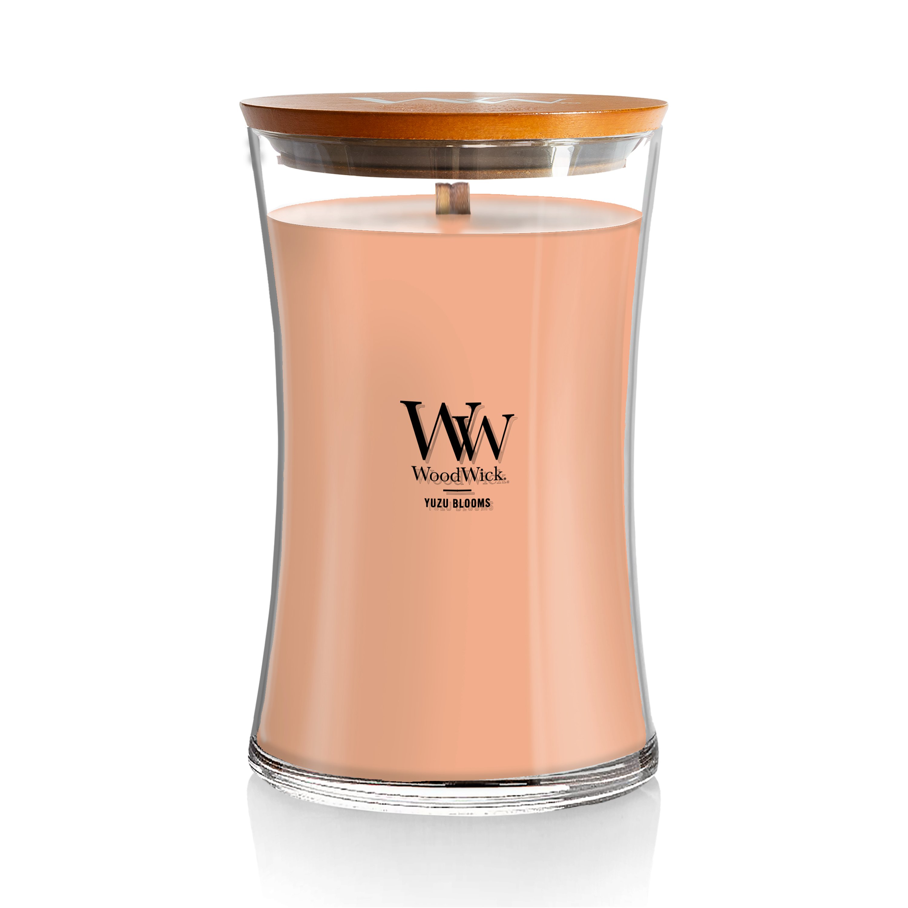 Yuzu Blooms WoodWick® Large Hourglass Candle - Large Hourglass