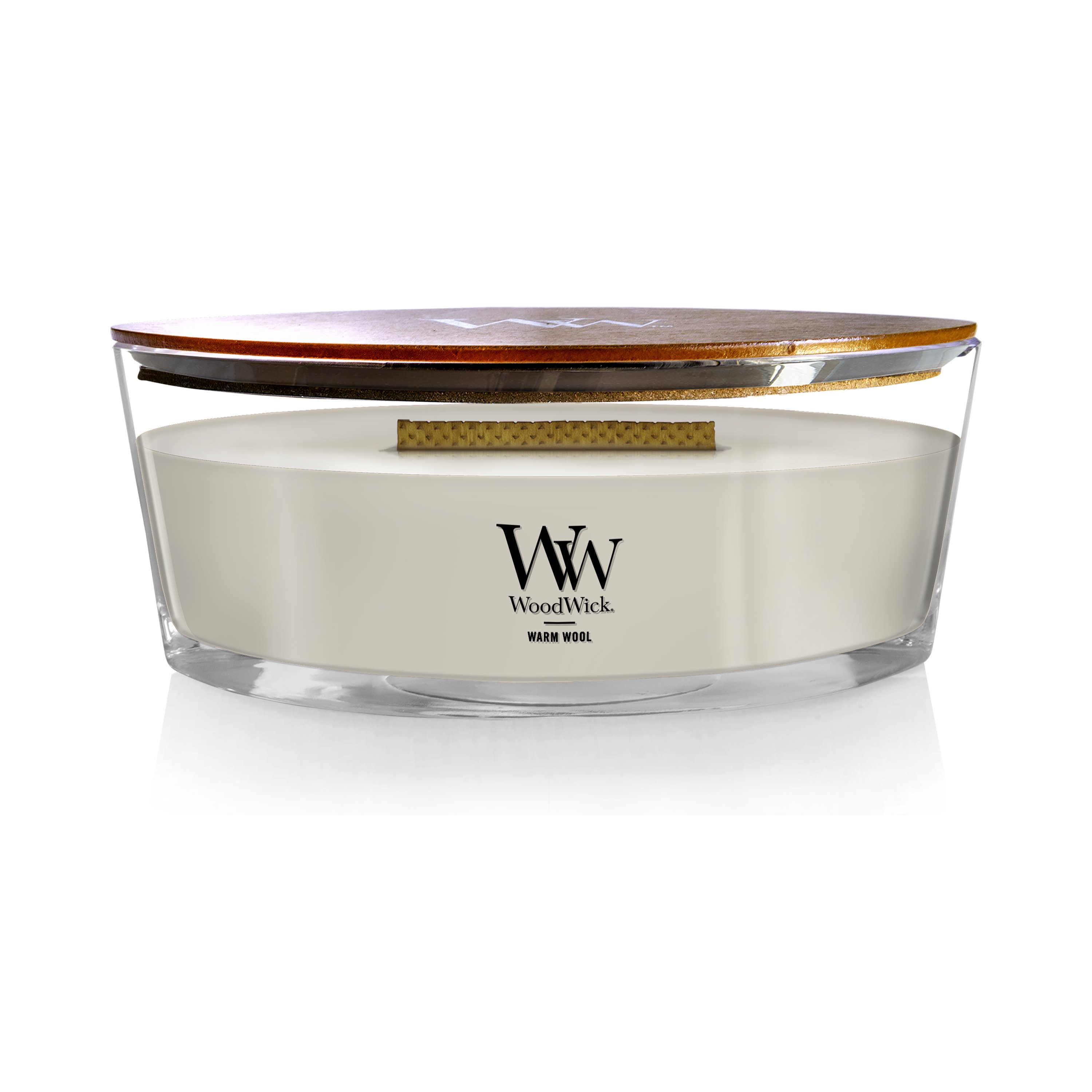 WoodWick Warm Wool - Ellipse Candle