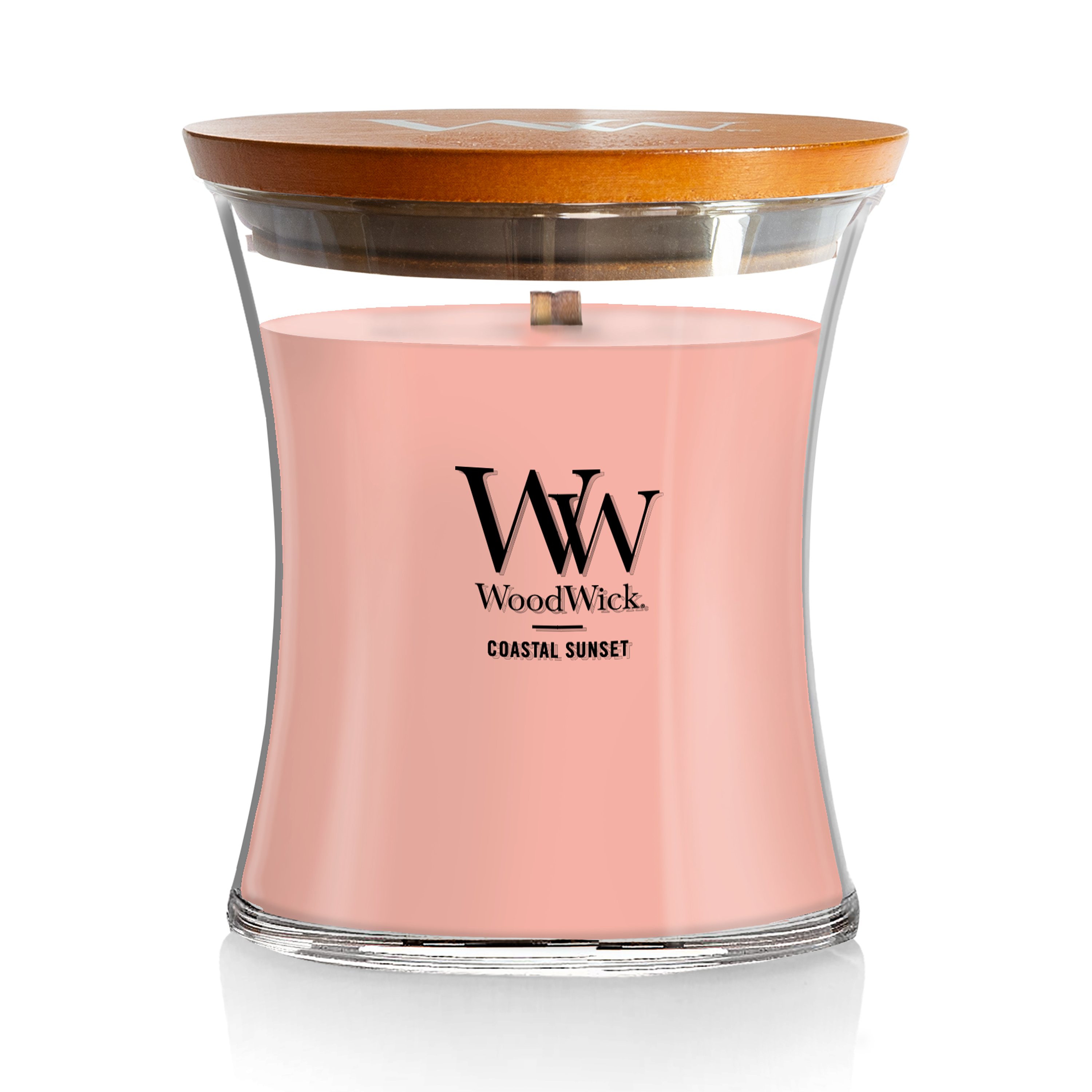 Coastal Sunset WoodWick® Medium Hourglass Candle - Medium Hourglass Candles