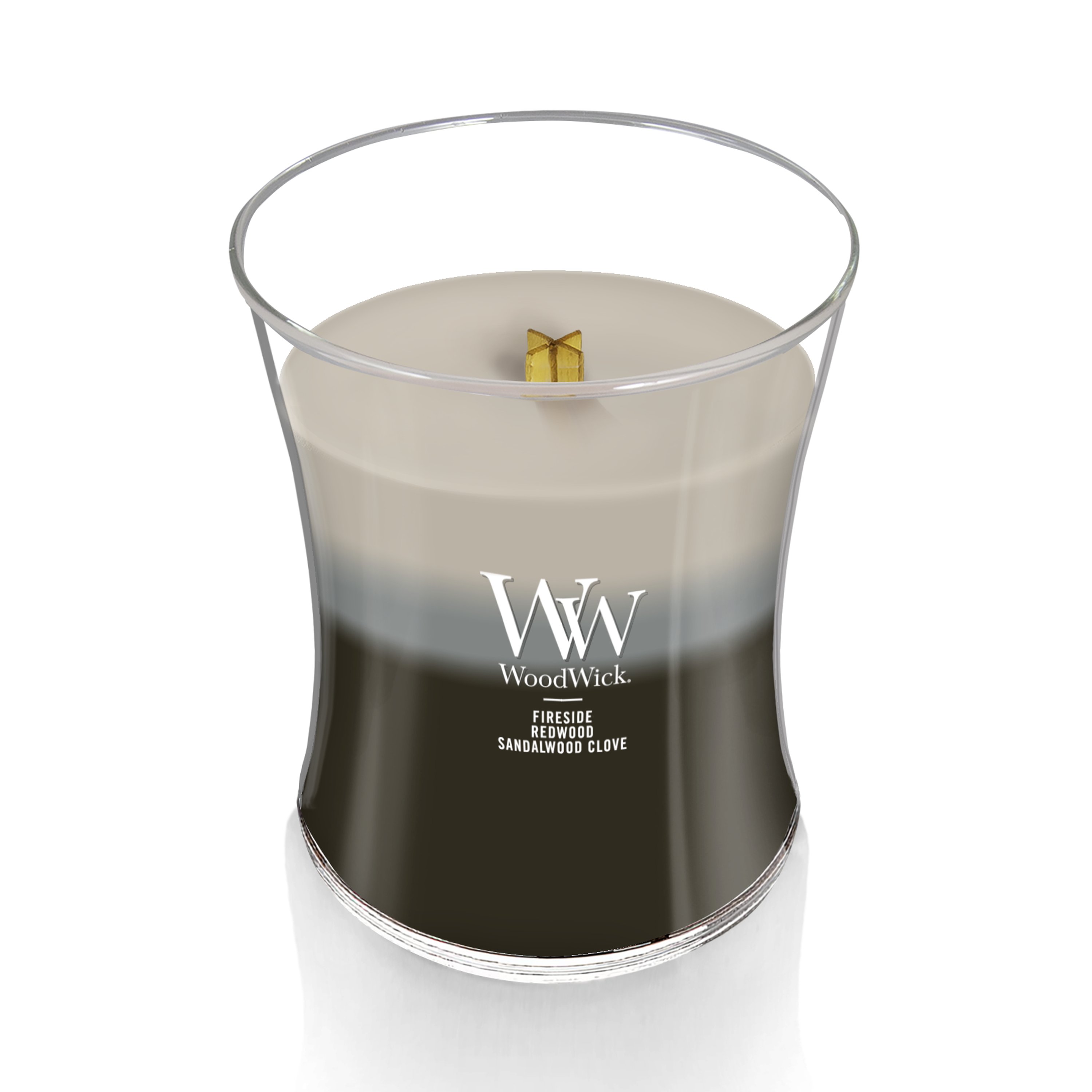 Warm Woods Trilogy WoodWick® Medium Hourglass Trilogy Candle