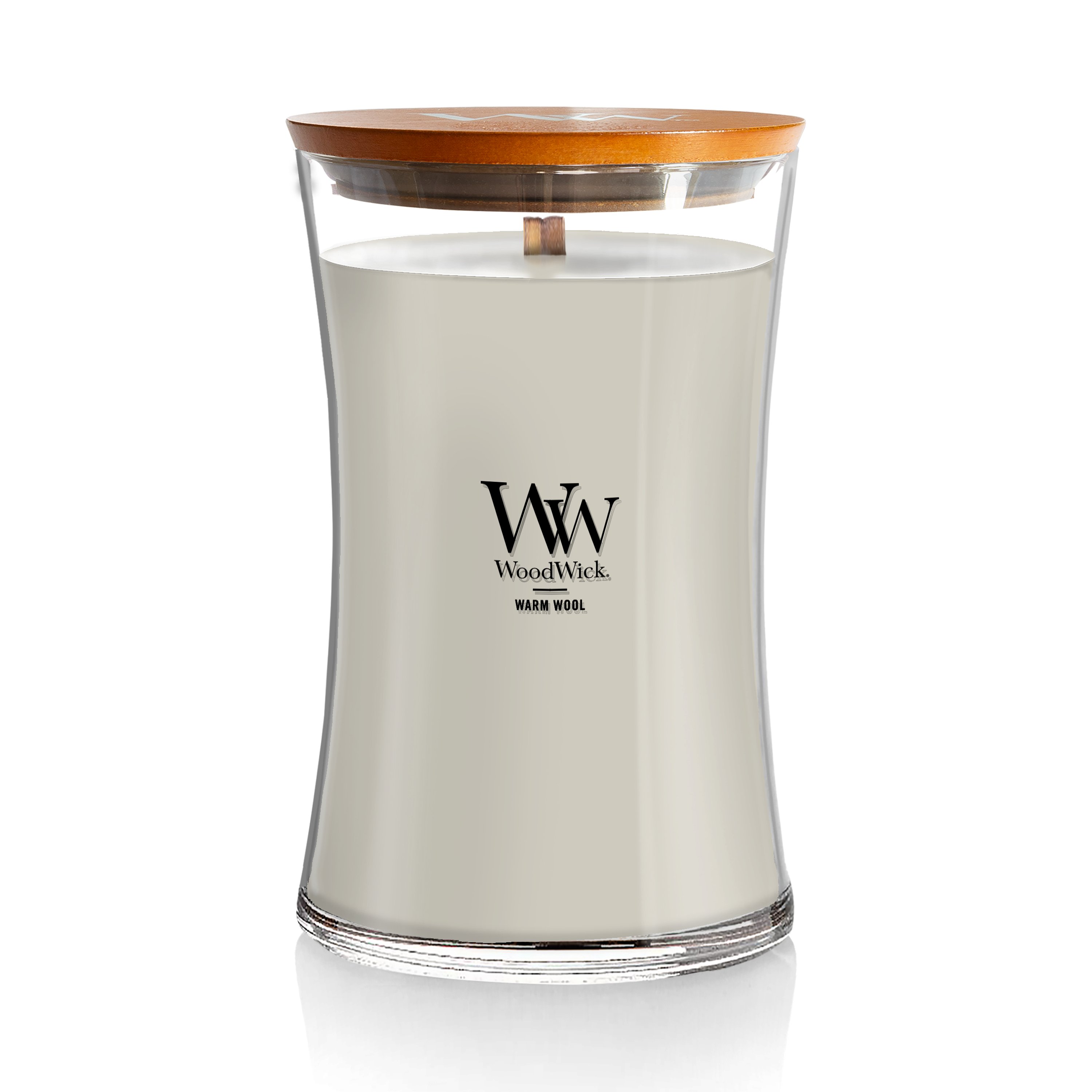 WoodWick Warm Wool - Ellipse Candle