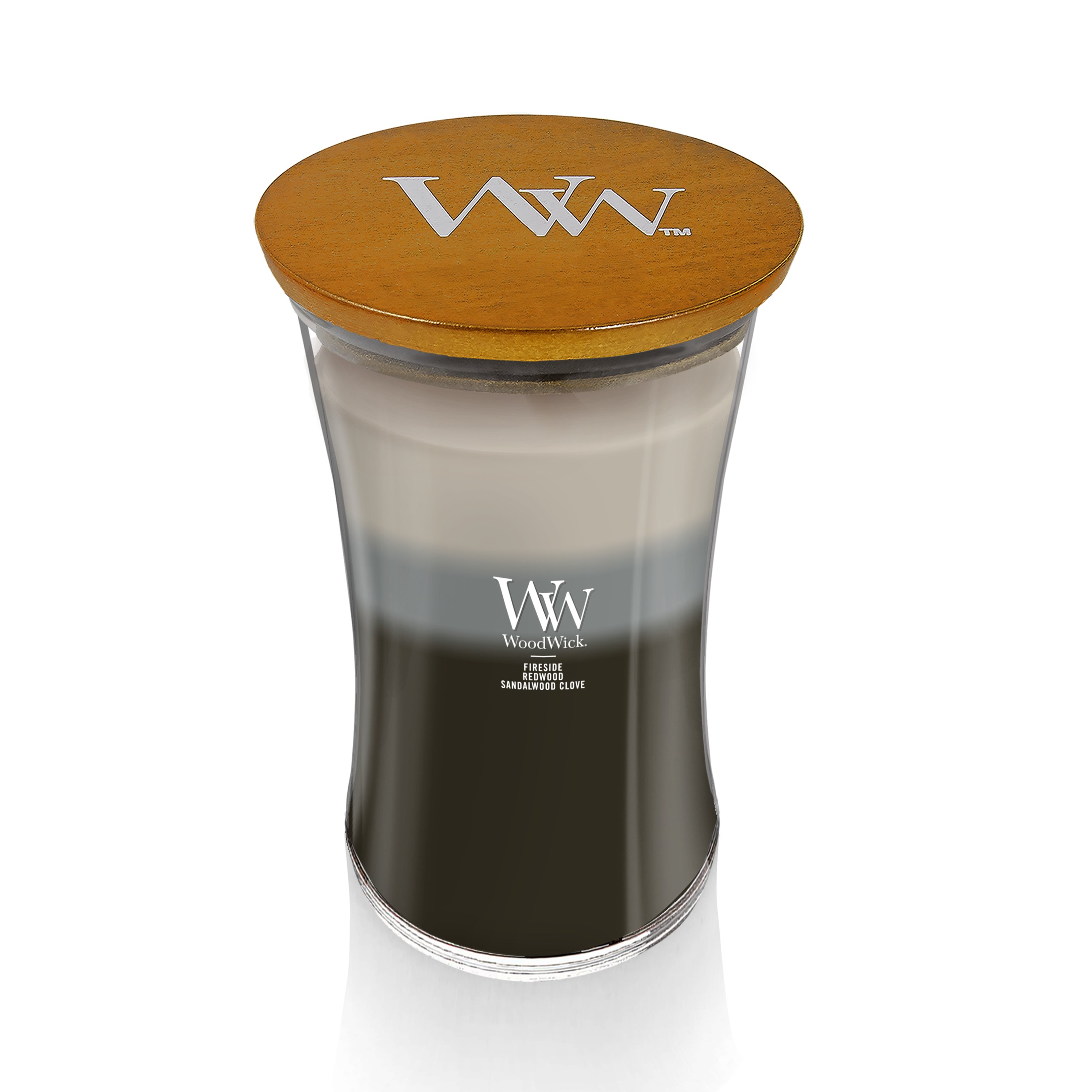 Warm Woods Trilogy WoodWick® Large Hourglass Trilogy Candle