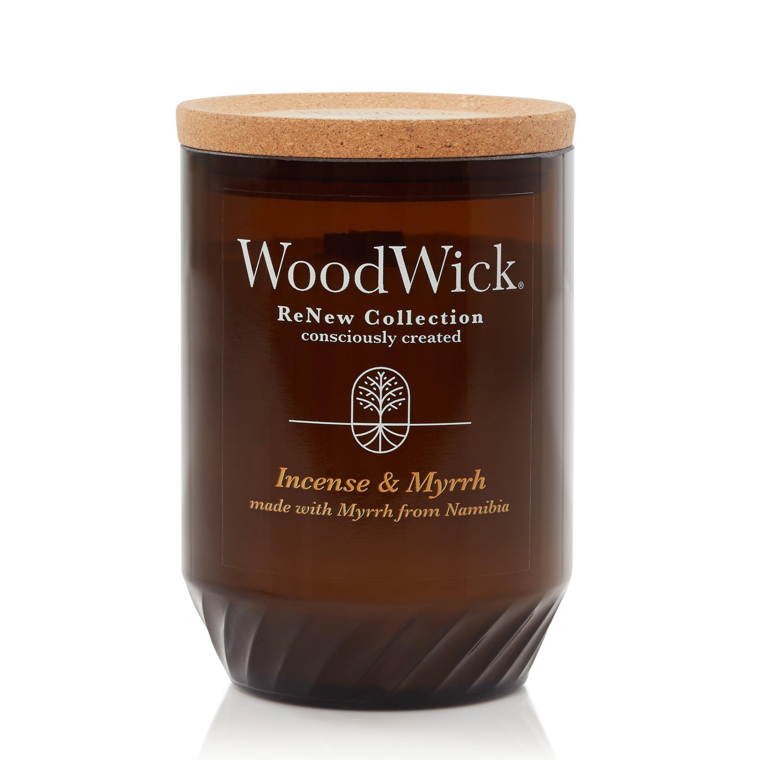 Incense and Myrrh WoodWick Large Renew Candle, 13 oz