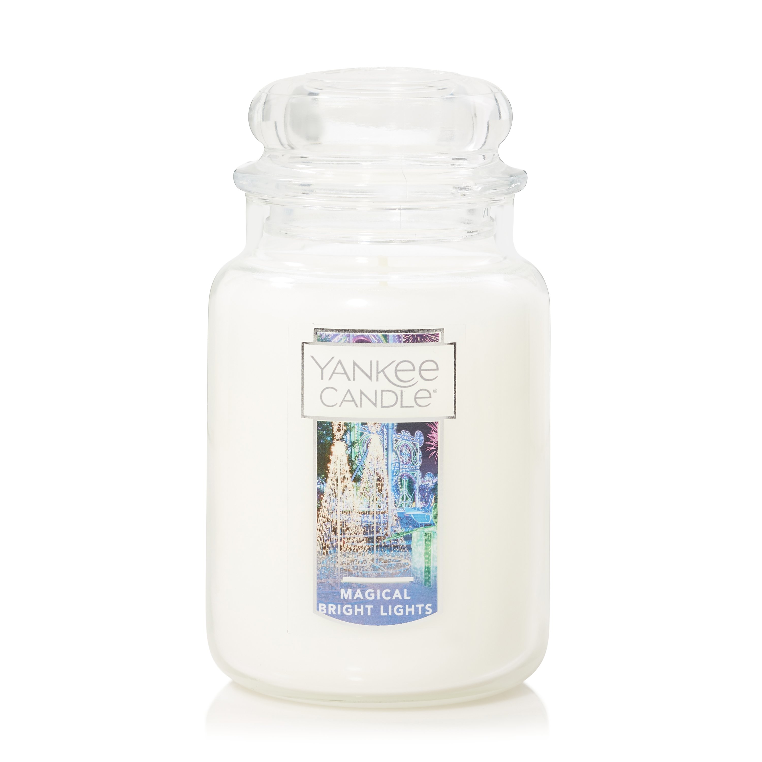  YANKEE CANDLE Vanilla Large Jar Candle, White : Home & Kitchen