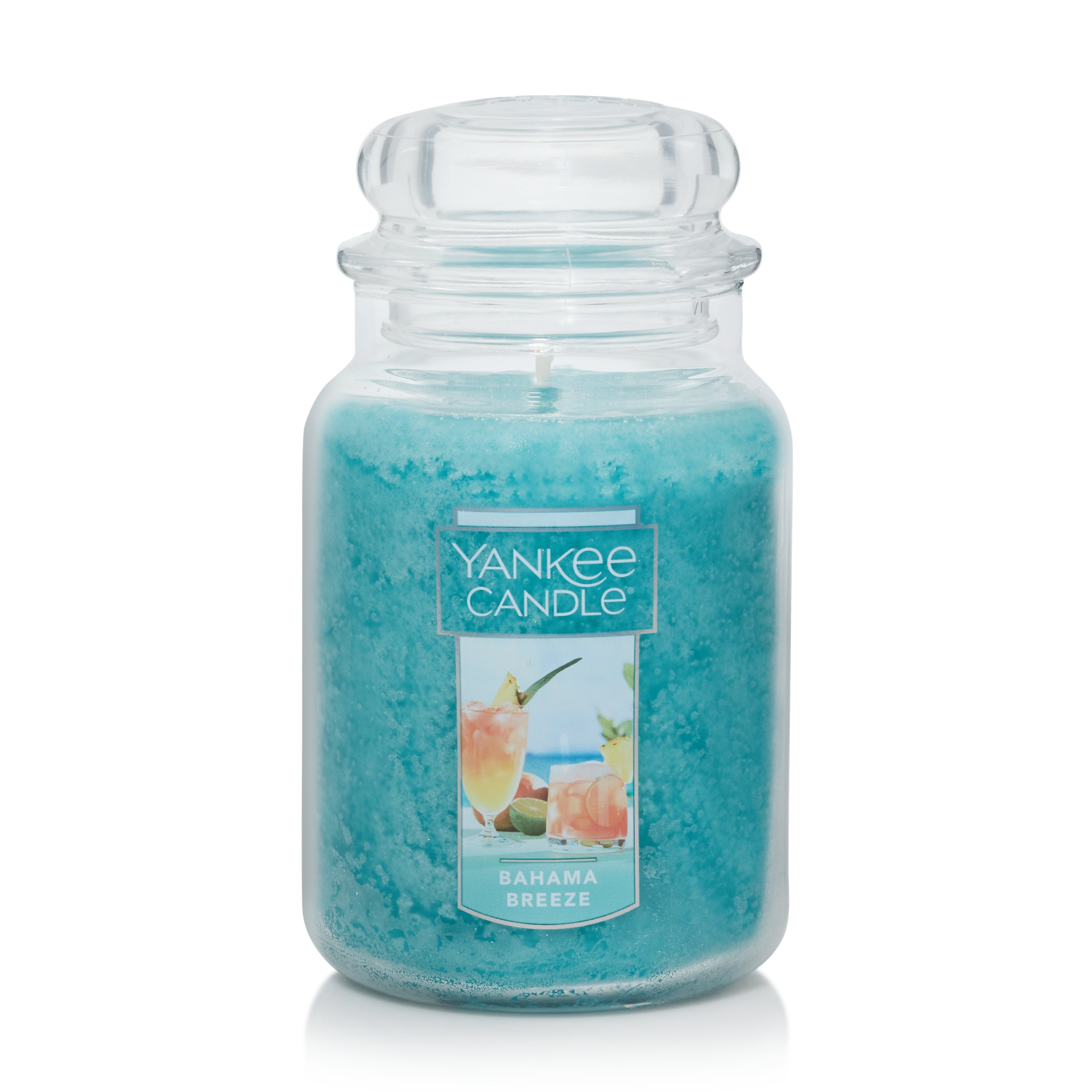 Yankee Candle Vela en tarro grande Bahama Breeze y tarro grande, galleta de  Navidad