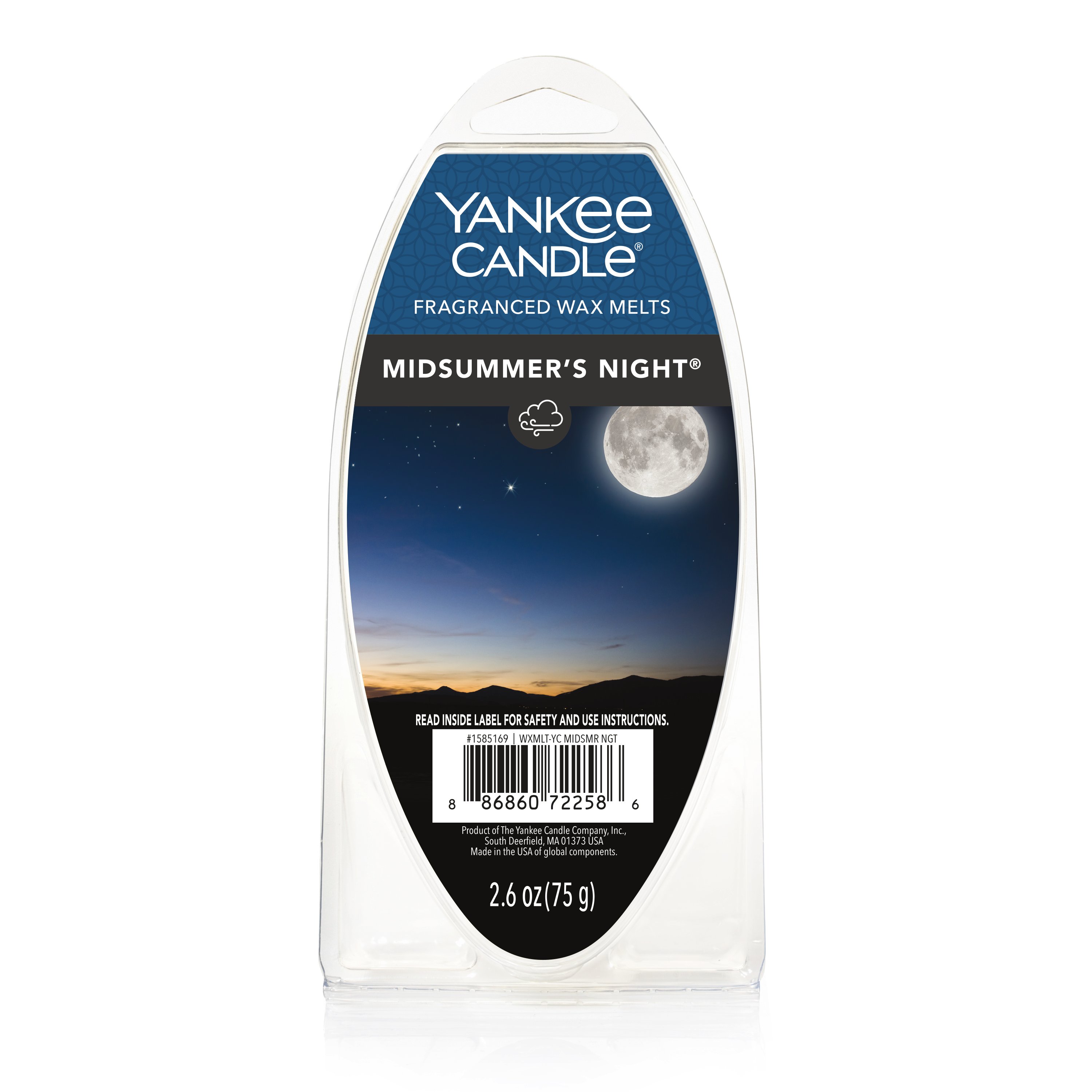 Yankee Candle Wax Melts, Fragrance, Midsummer's Night - 2.6 oz