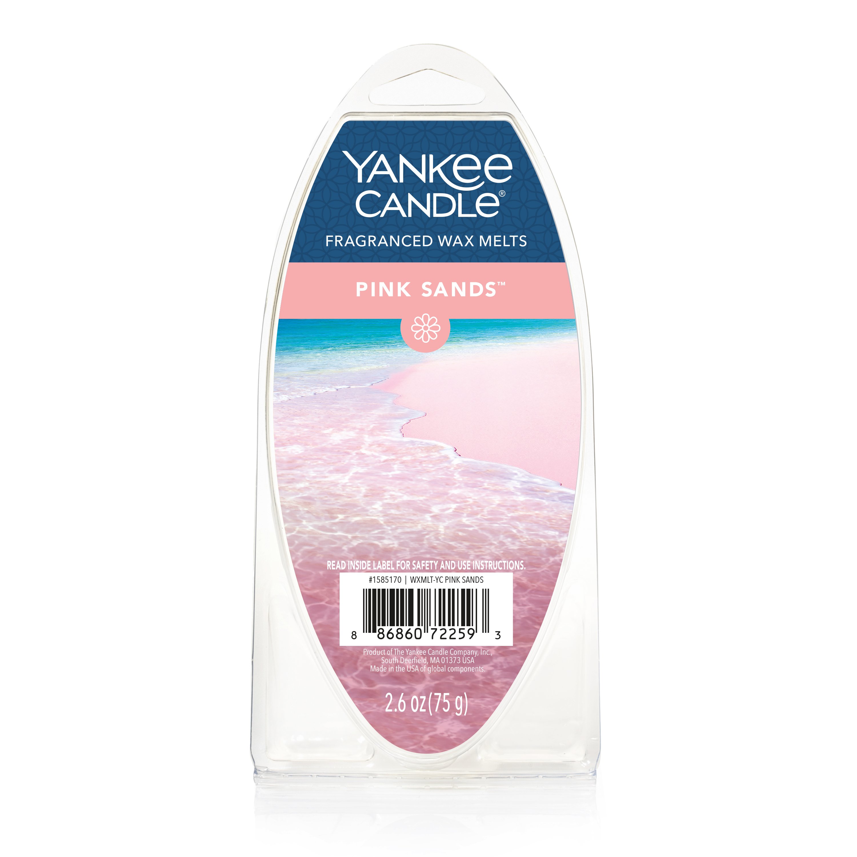 Yankee Candle Pink Sands Wax Melts 3er Duftset & Wax Wärmer Pink Icing Set  bei Riemax