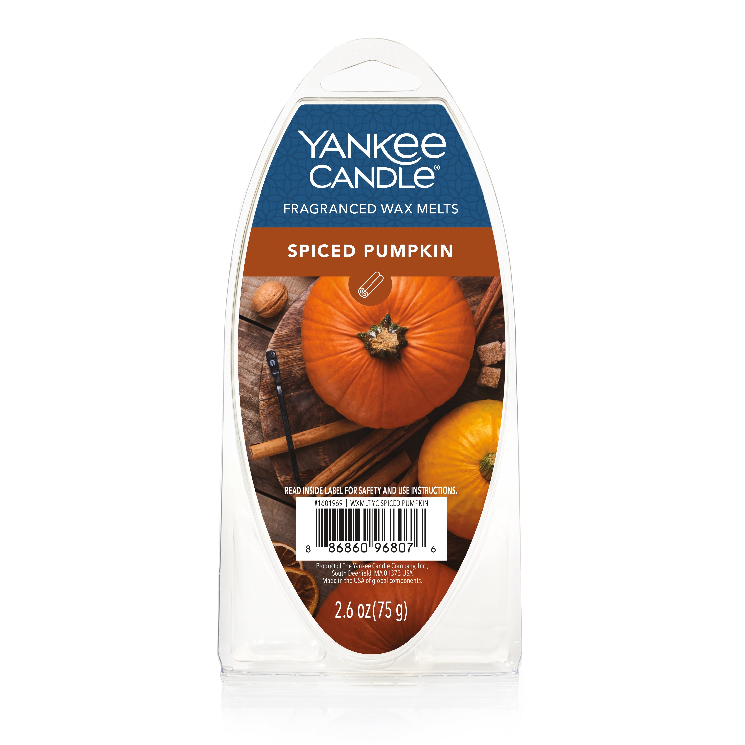 Yankee Candle Fragranced Wax Melts 3 Pkg 6 Ct Apple Pumpkin 1 Pkg Spiced  Pumpkn