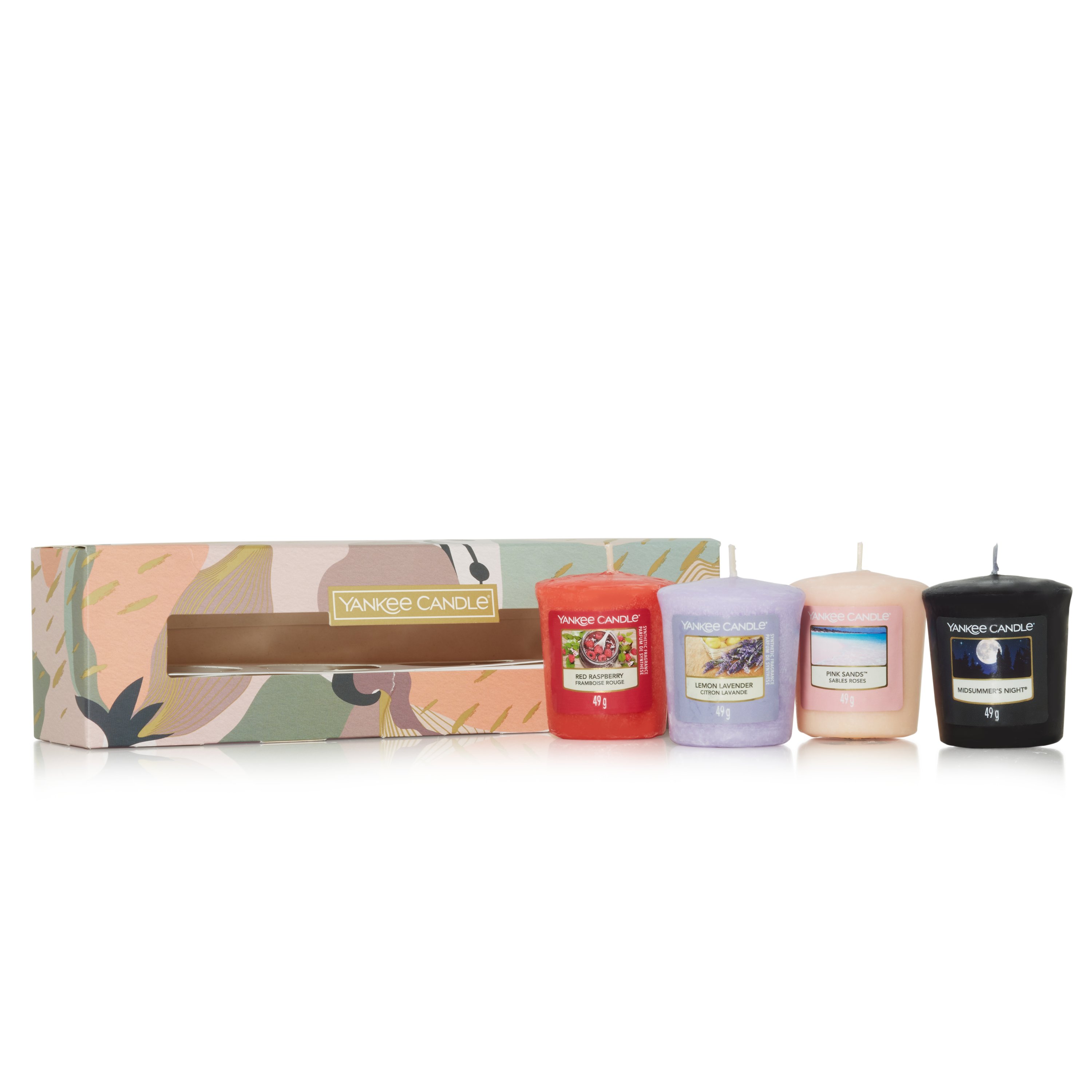Gift Set with 4 Votive Candles - Candle Gift Sets