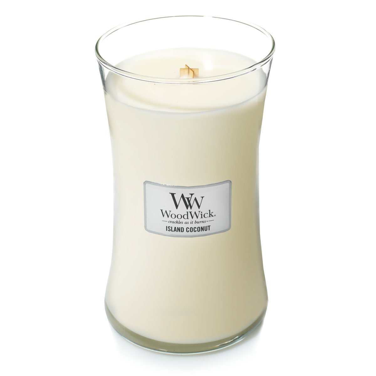 TG. Candela Grande Vaso) Yankee Candle Candela Grande Vaso, Noce di Cocco  Nera