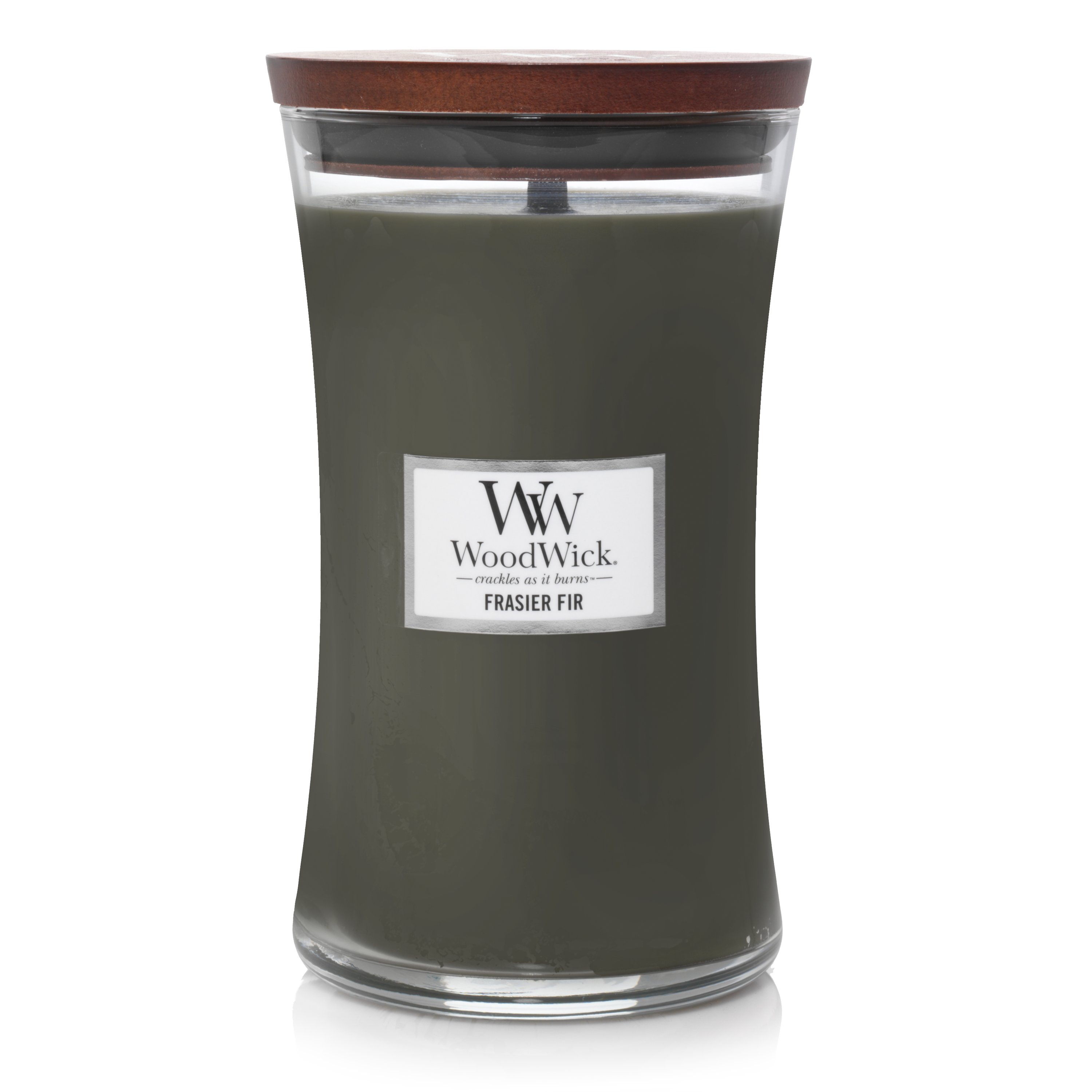 environ 274.99 g Parfumées Woodwick cracklewick Candle Evergreen Frasier sapin parfum Home 9.7 OZ