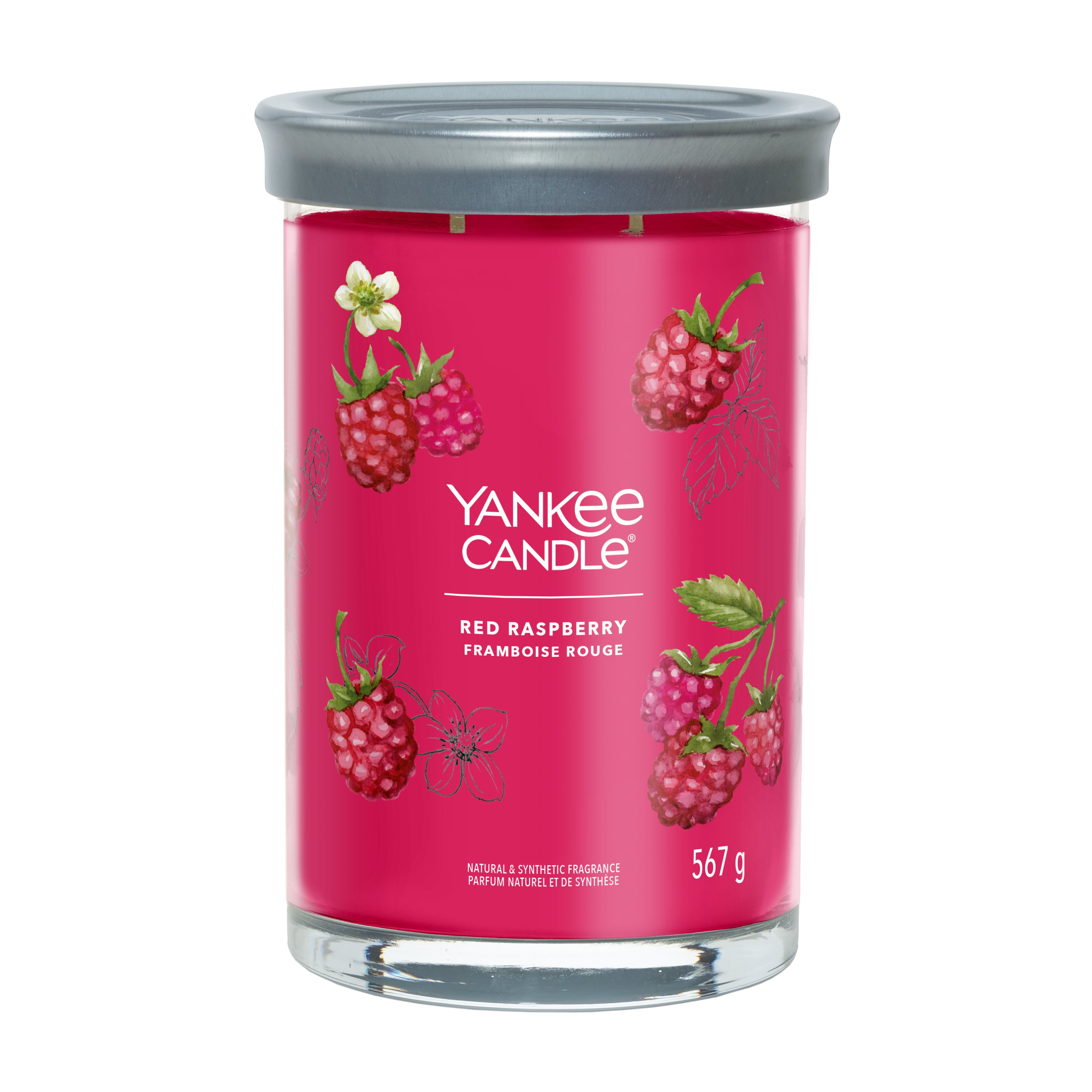 Red Raspberry Candela tumbler grande Signature - Candele grandi Signature