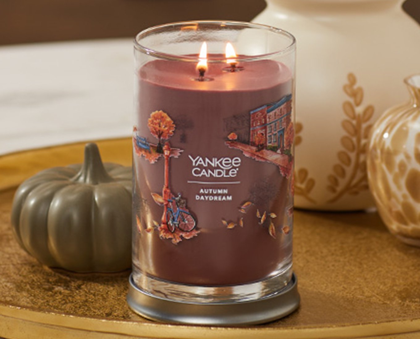 Autumn Daydream in a Signature Large Jar Candle 