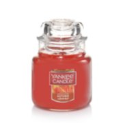 autumn leaves small jar candles