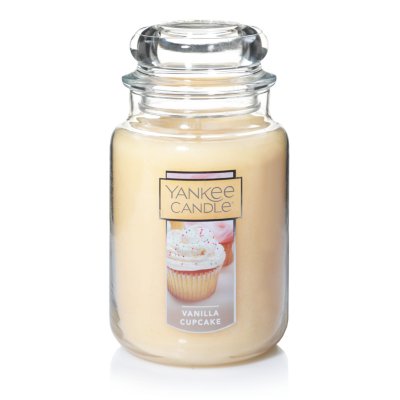 Yankee Candle 5038580000771 jar Large Vanilla Cupcake YSDVC, one Size :  Home & Kitchen 