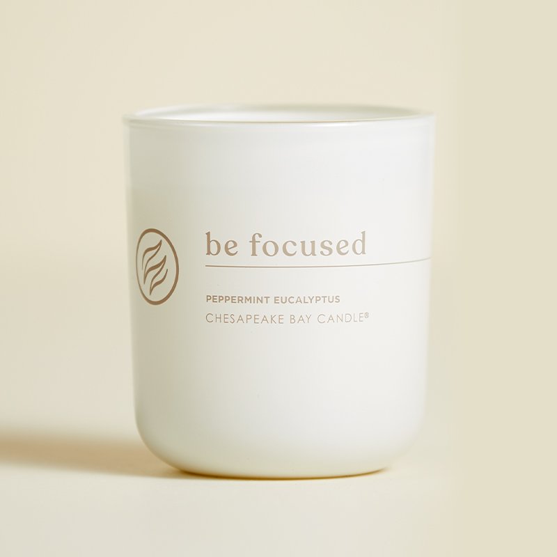 be focused peppermint eucalyptus chesapeake bay candle