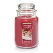 sparkling cinnamon red candles image number 1