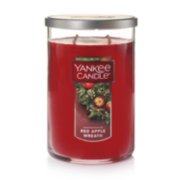 red apple wreath large 2 wick tumbler candles