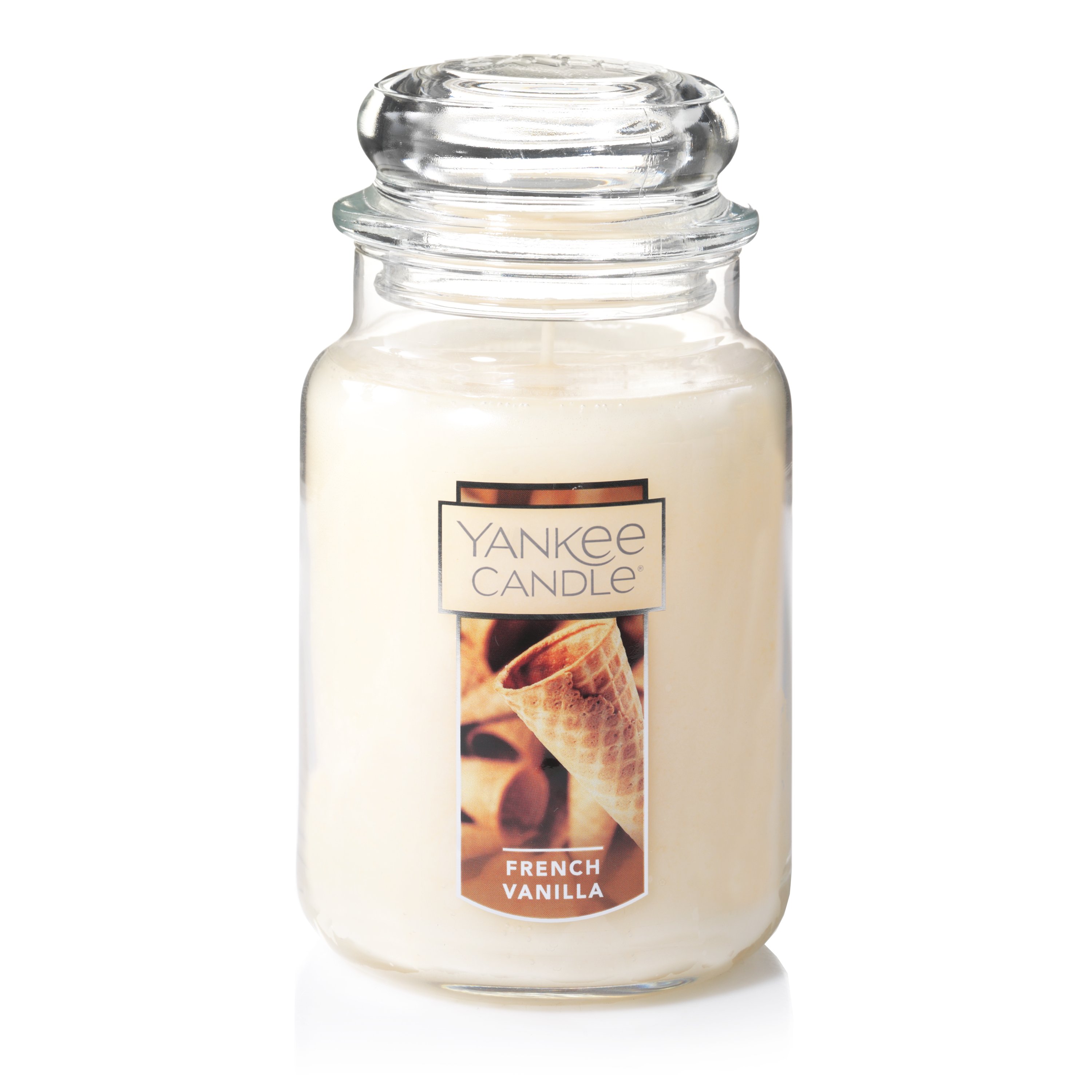 Yankee Candle Scented Candle | Vanilla Large Jar Candle | Burn Time: Up To 150 Hours